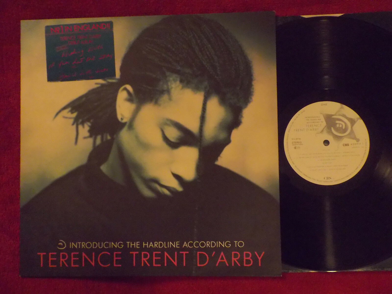 Terence Trent D’Arby – Introducing the hardline according to (LP, CBS, 1987)