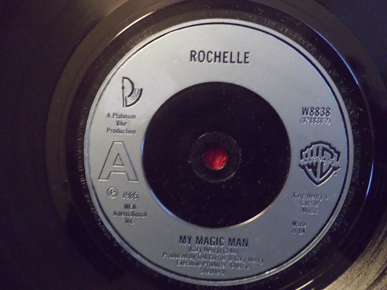 Rochelle – My magic man / My magic man (Machine gun dub) | Warner Bros., W 8838