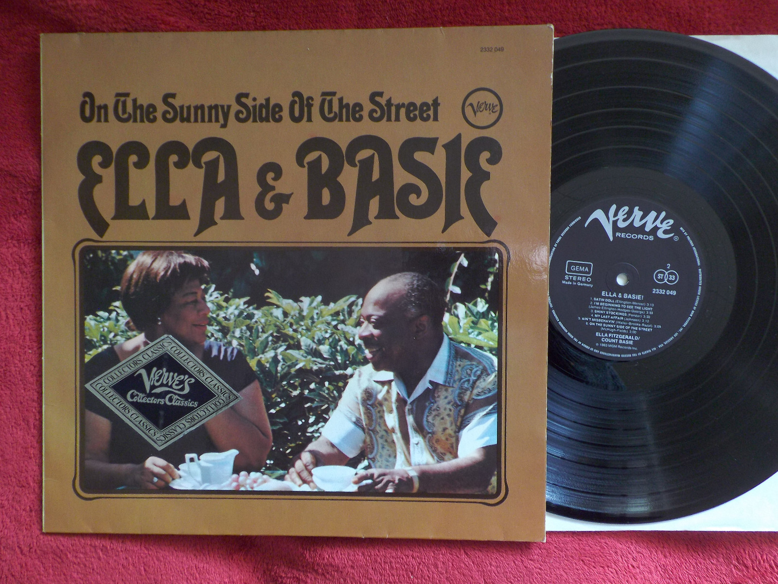Ella Fitzgerald & Count Basie – On the sunny side of the street | Verve Records LP