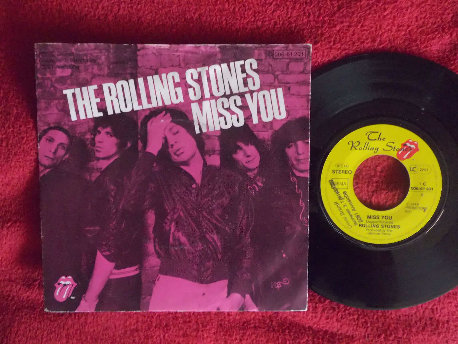 The Rolling Stones – Miss You / Far Away Eyes (7″-Single)