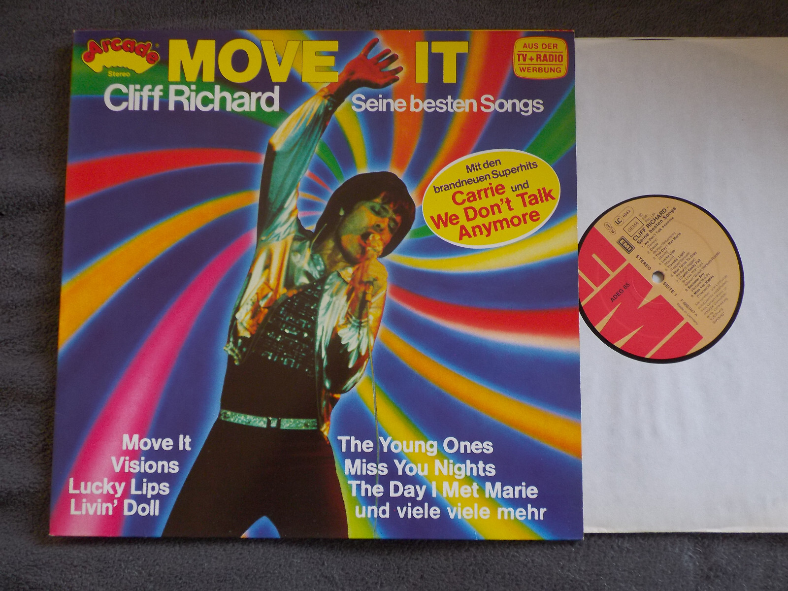 Cliff Richard – Move it: Seine besten Songs (LP)