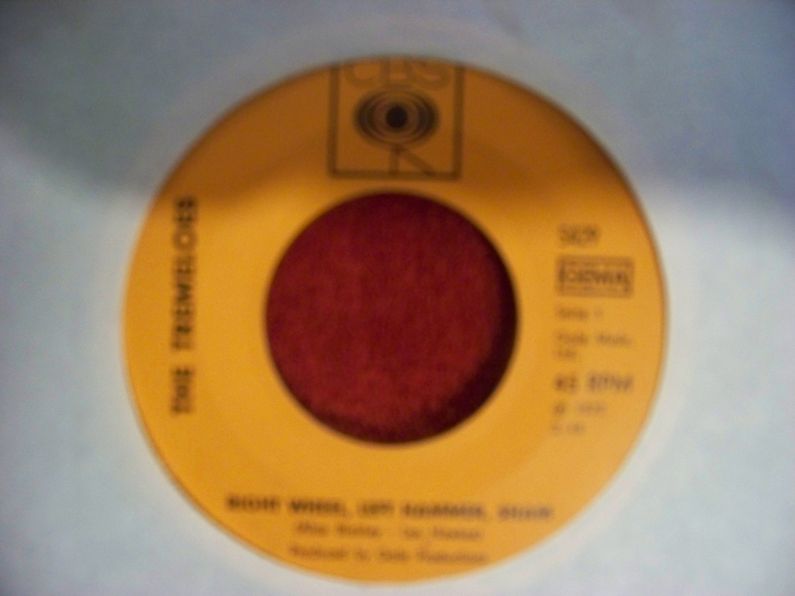 Tremeloes – Right wheel, left hammer, sham / Take it easy (CBS Records, 5429, deutsche Single, 1970)