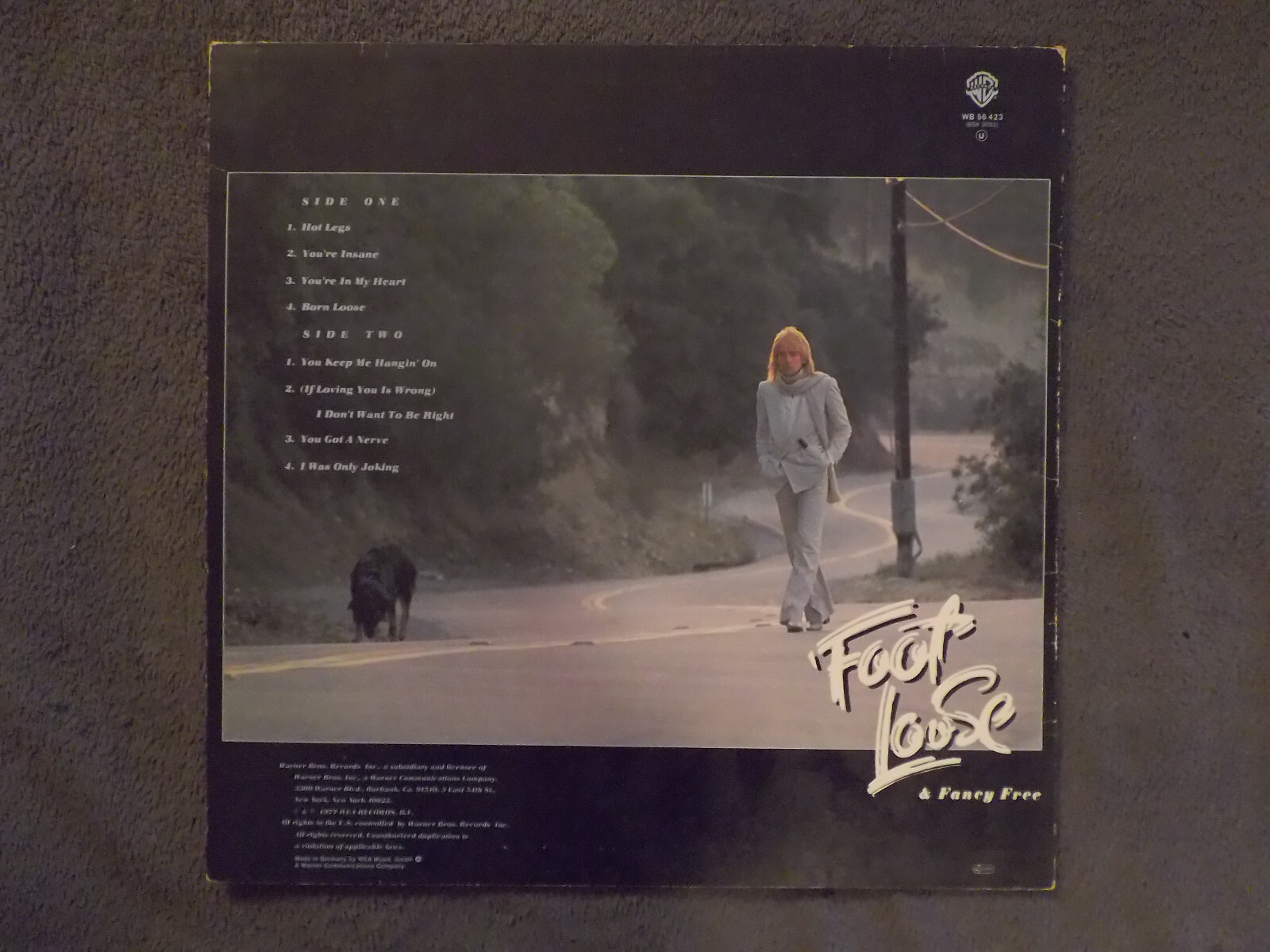 Rod Stewart – Fool loose & fancy free (LP, Warner Bros. Records, Deutschland 1977), Bild 5