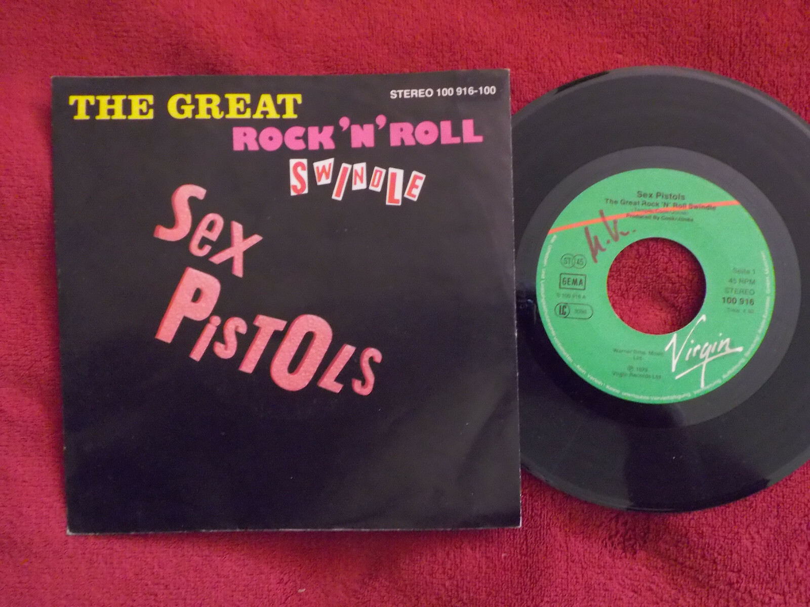 Sex Pistols – The great Rock´N´Roll swindle / Rock around the clock (Single, 1979)