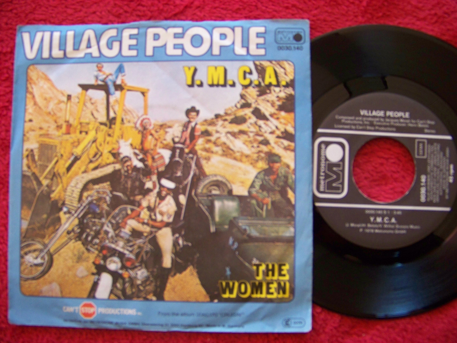 Village People – Y.M.C.A. / The women (Metronome Records 0030.140, 1978)