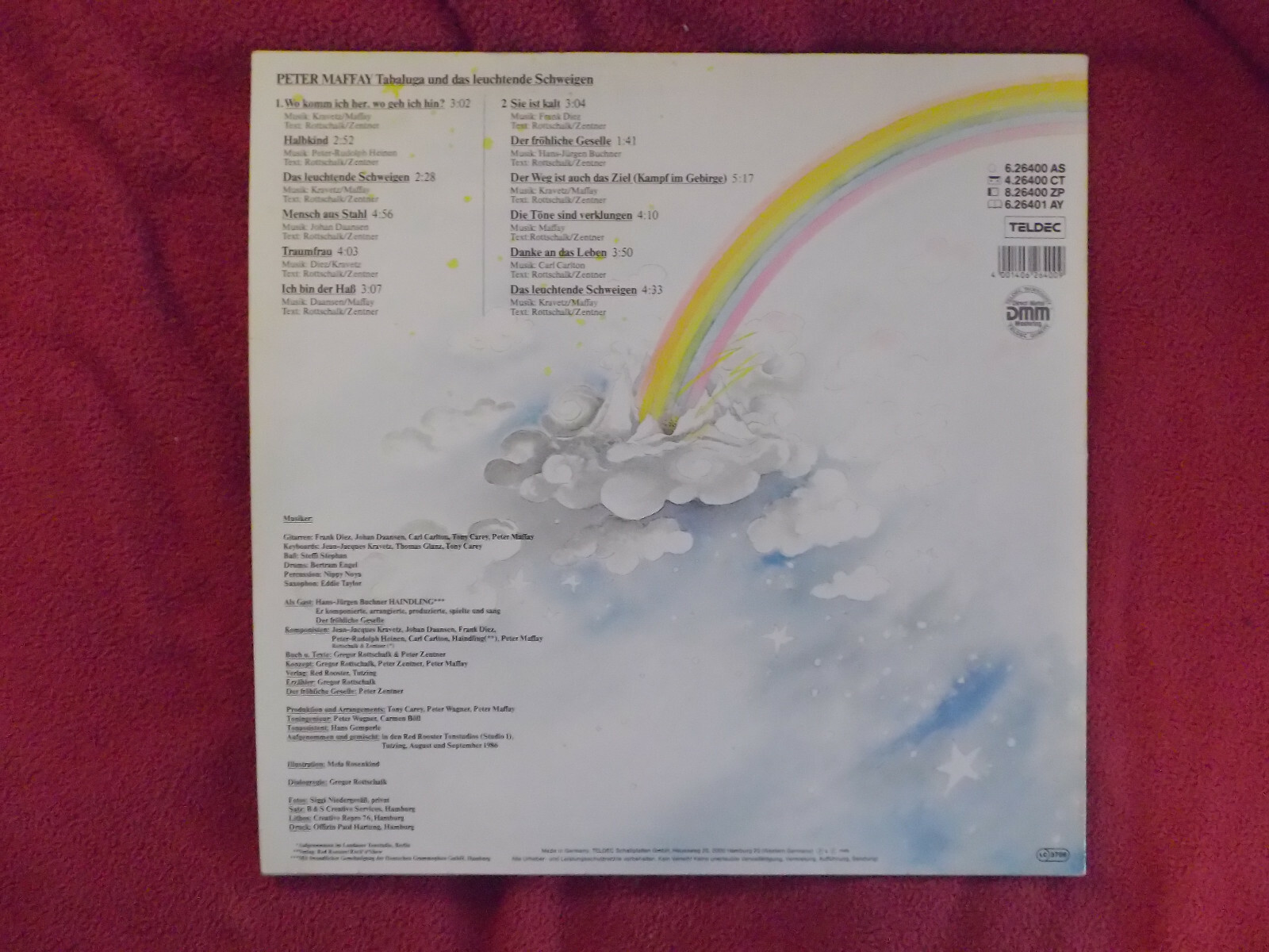 Peter Maffay – Tabaluga und das leuchtende Schweigen (LP, Teldec, 1986), Bild 2