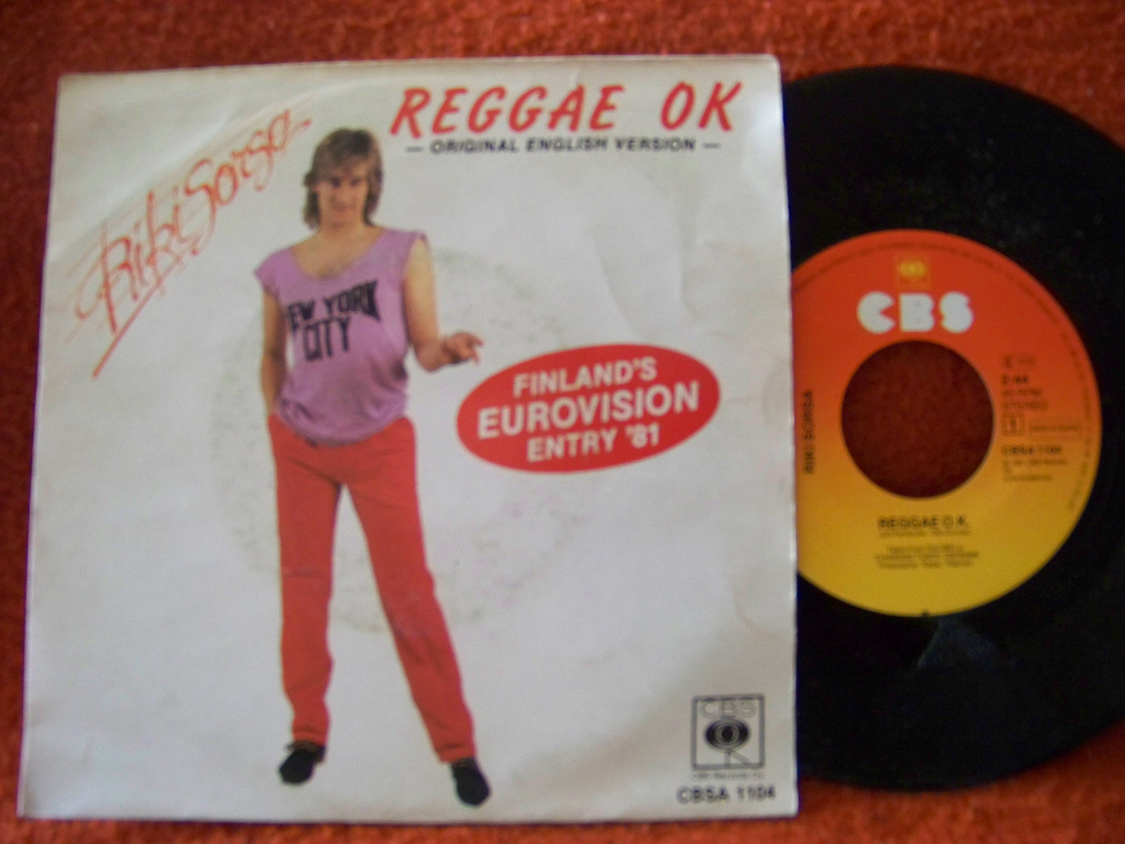 Riki Sorsa – Reggae O.K. / Autograph | CBS Records, CBSA 1104, 1981