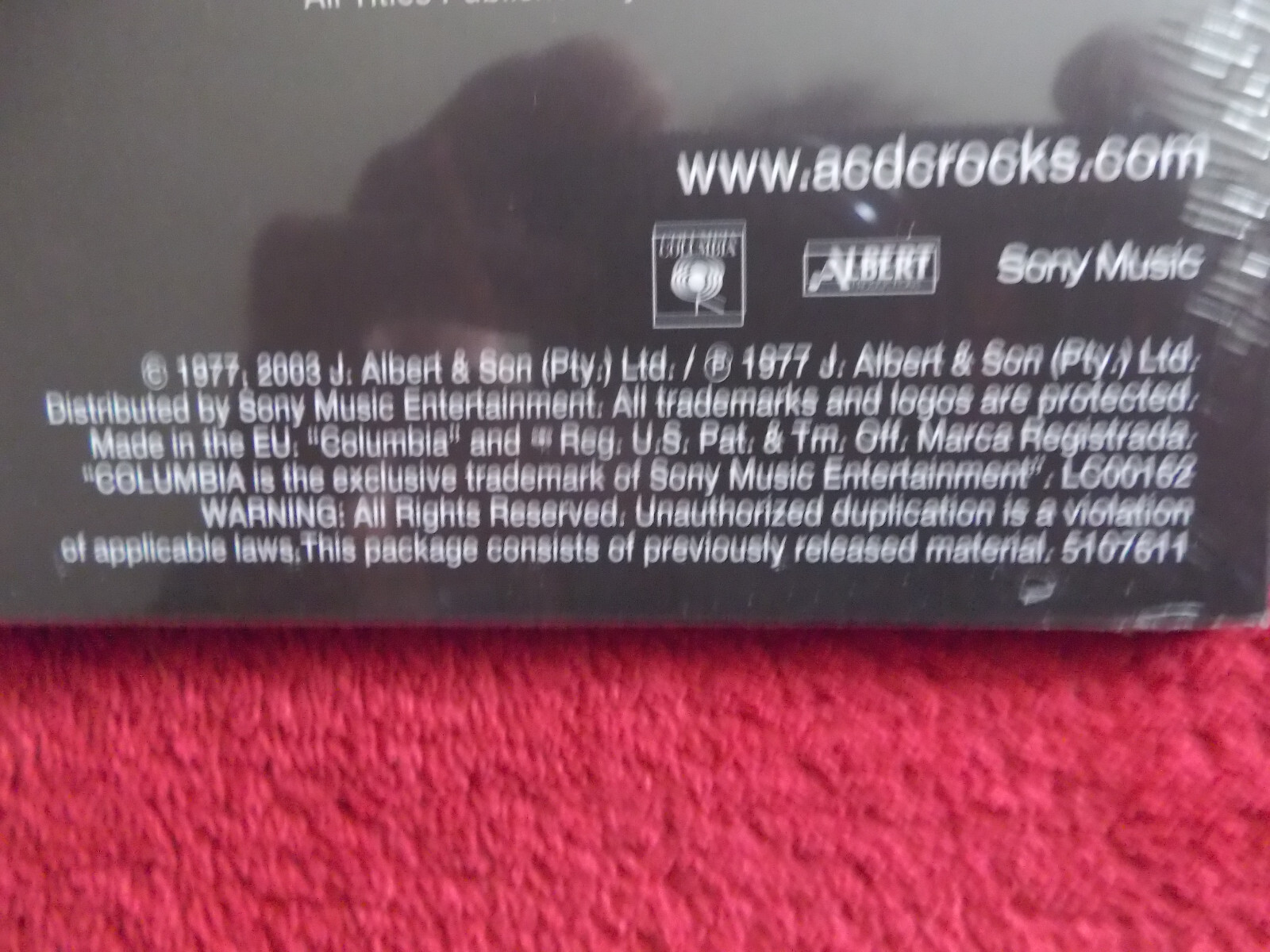 AC/DC – Let There Be Rock (LP, Columbia Records, 5107611), Bild 5