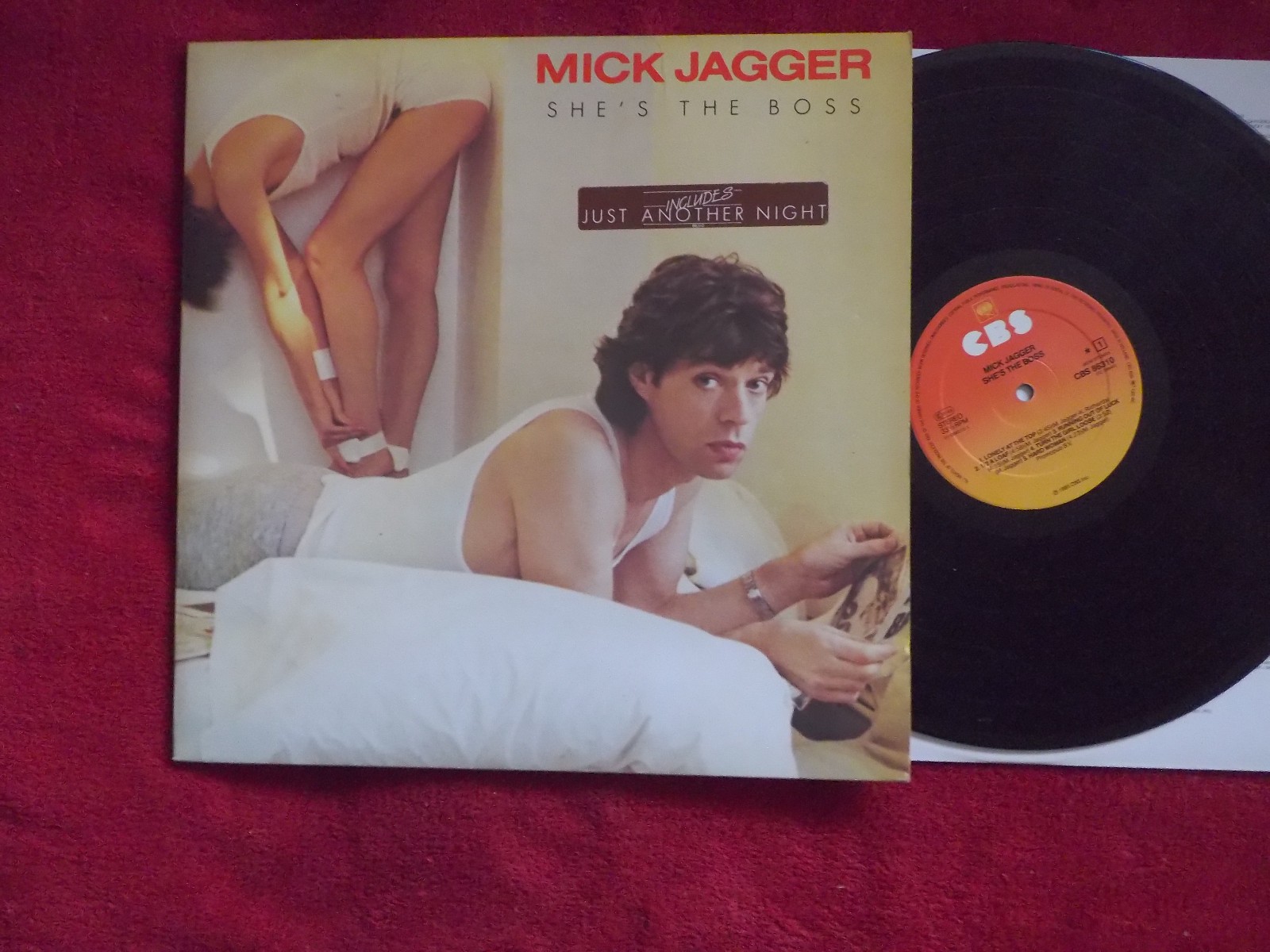Mick Jagger – She´s the boss | LP, Niederlande, 1985