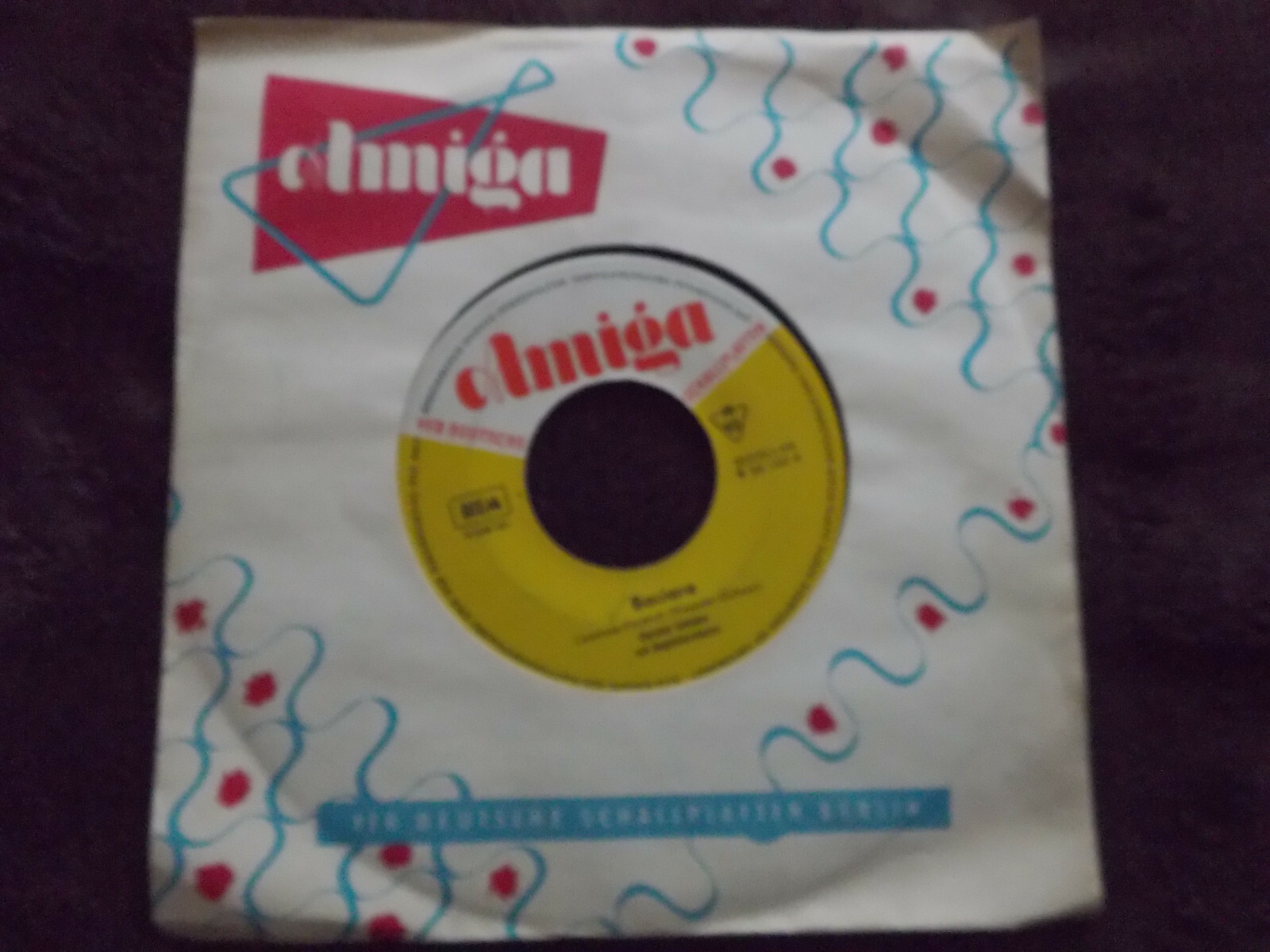 Christel Schulze und die vier Teddys – Baciare / Hallo, mein Herr | Amiga Records 4 50 149