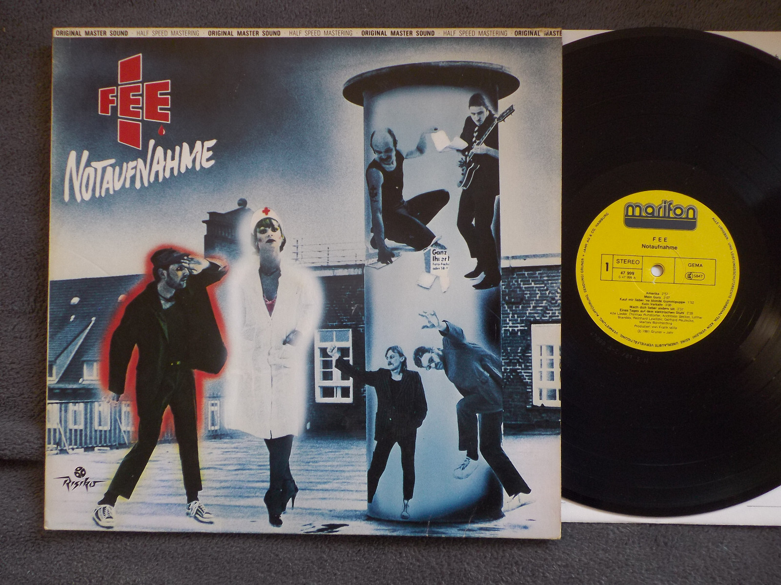 Fee – Notaufnahme | Marifon Records 47 999 OT, LP, Deutschland 1981