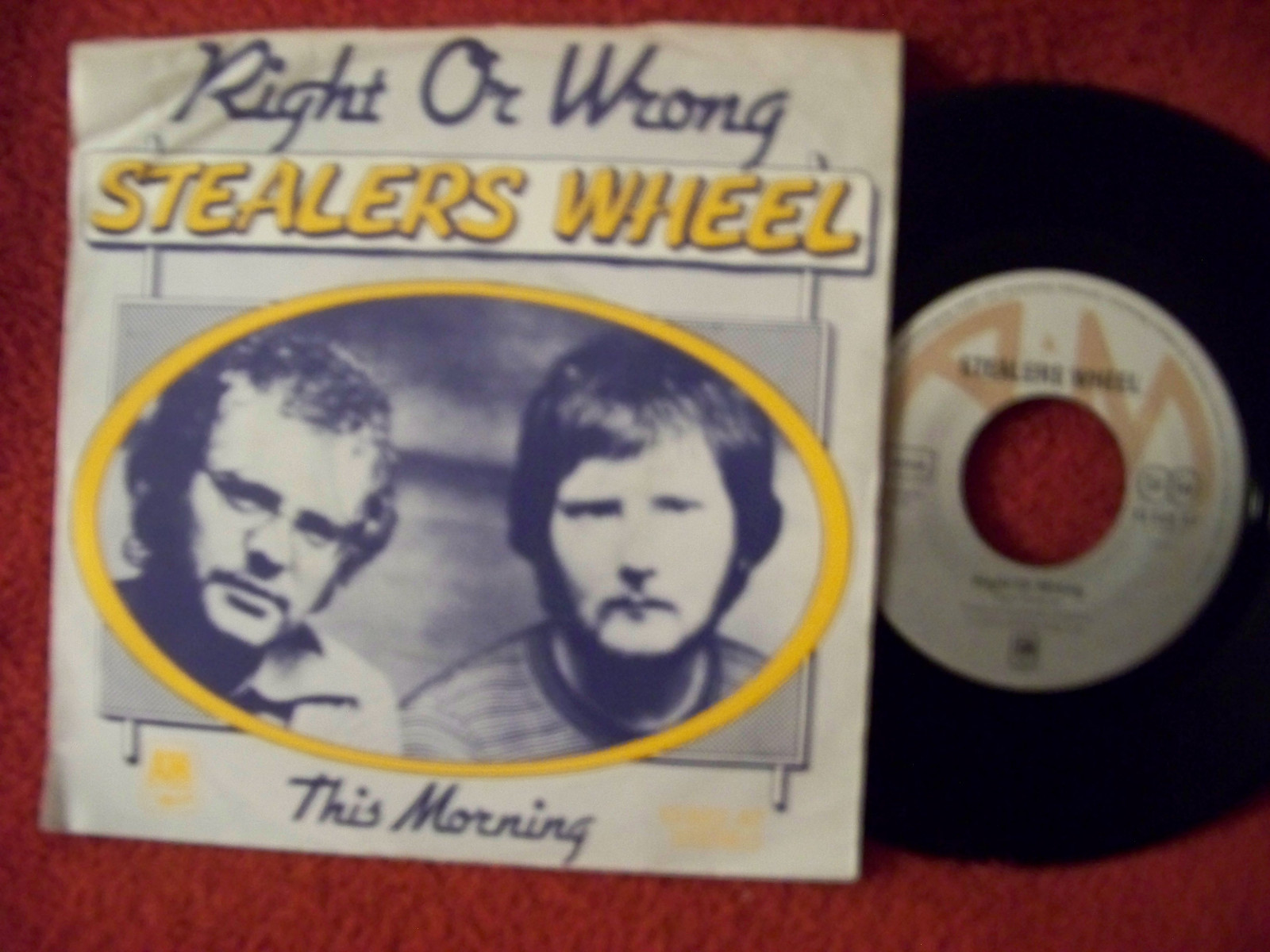 Stealers Wheel – Right or Wrong / This Morning (A&M Records, 13 922 AT, 1975)