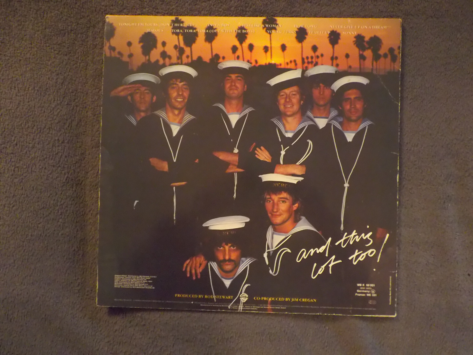 Rod Stewart – Tonight I’m Yours | Warner Bros. Records, LP, 1981, Bild 2