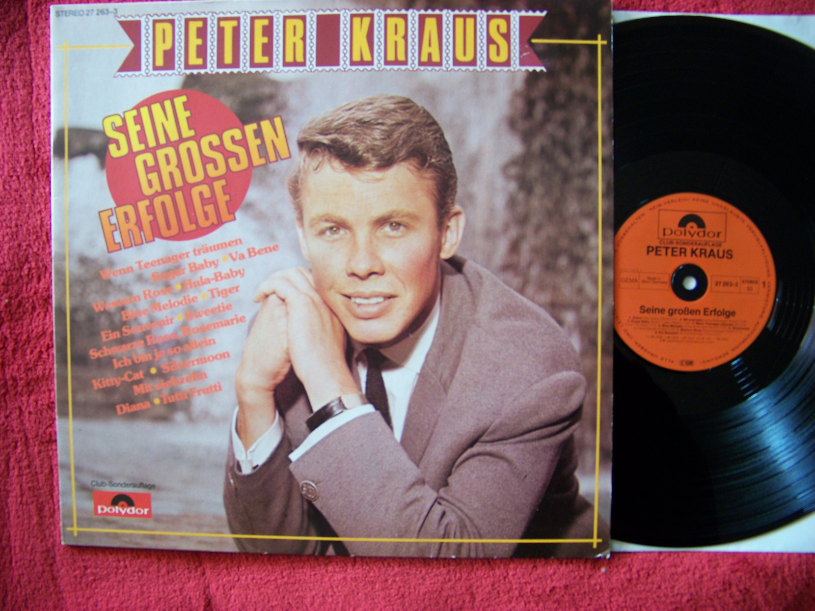 Peter Kraus – Seine grossen Erfolge (Polydor, Club-Sonderauflage, LP)