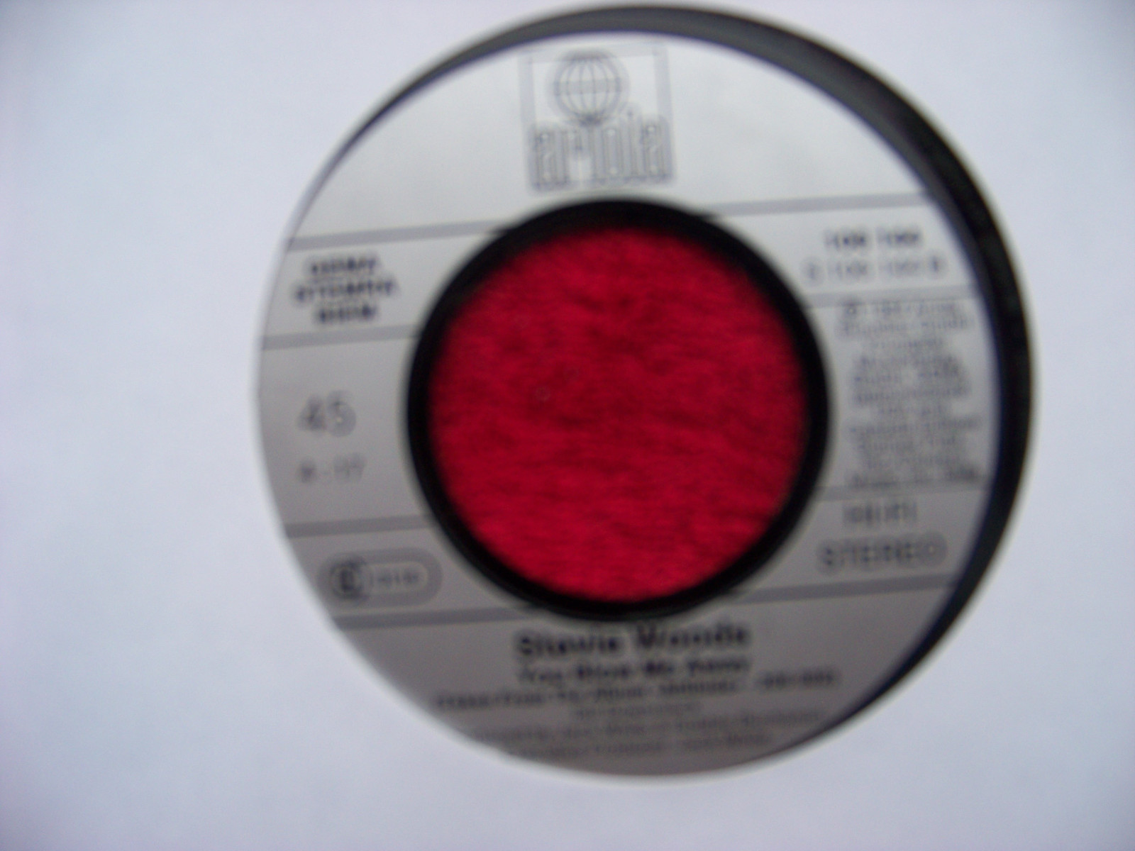 Stevie Woods – State of our affairs / You blow me away (7-Inch-Single, Ariola Records, 1984), Bild 2