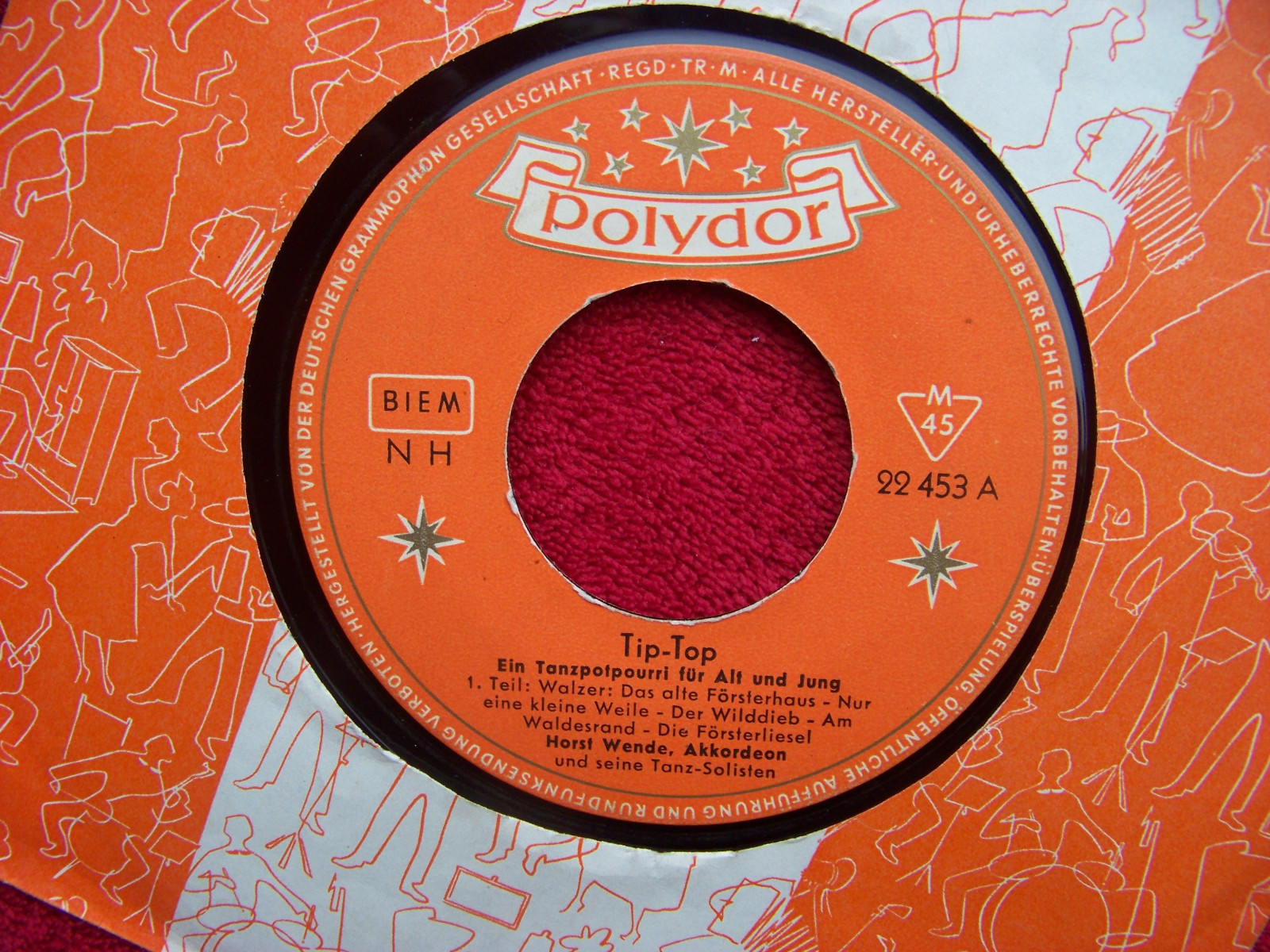 Horst Wende – Tip-Top: Ein Tanzpotpourri für Alt und Jung (Polydor 22 453)