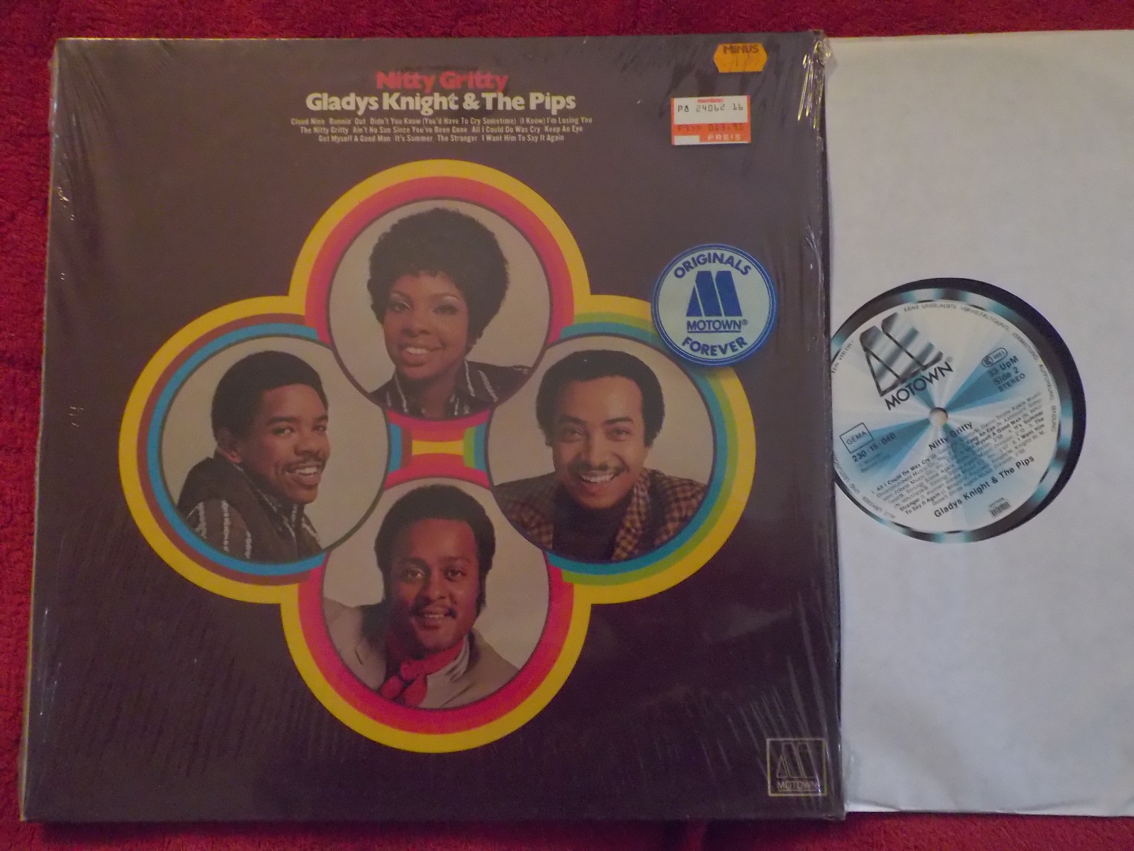 Gladys Knight & The Pips – Nitty Gritty (LP, Motown / Bellaphon Records)