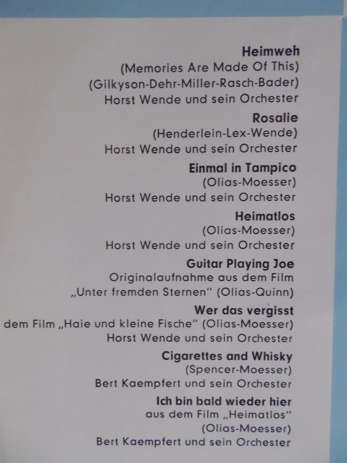 Freddy – Seine grossen Erfolge | Polydor LP, Bild 4