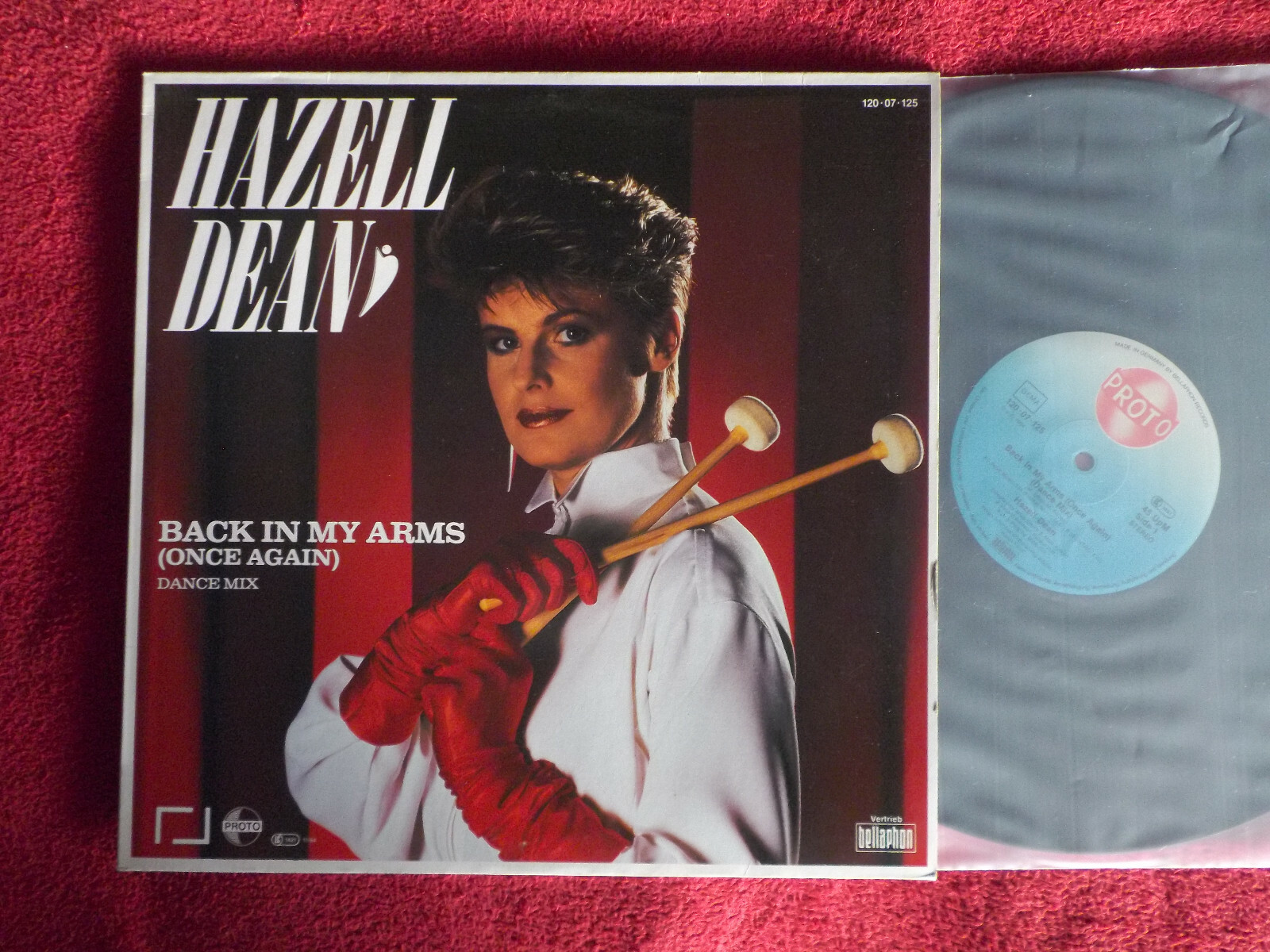 Hazell Dean – Back in my arms / Take me home (12" Maxi-Single, 1984)