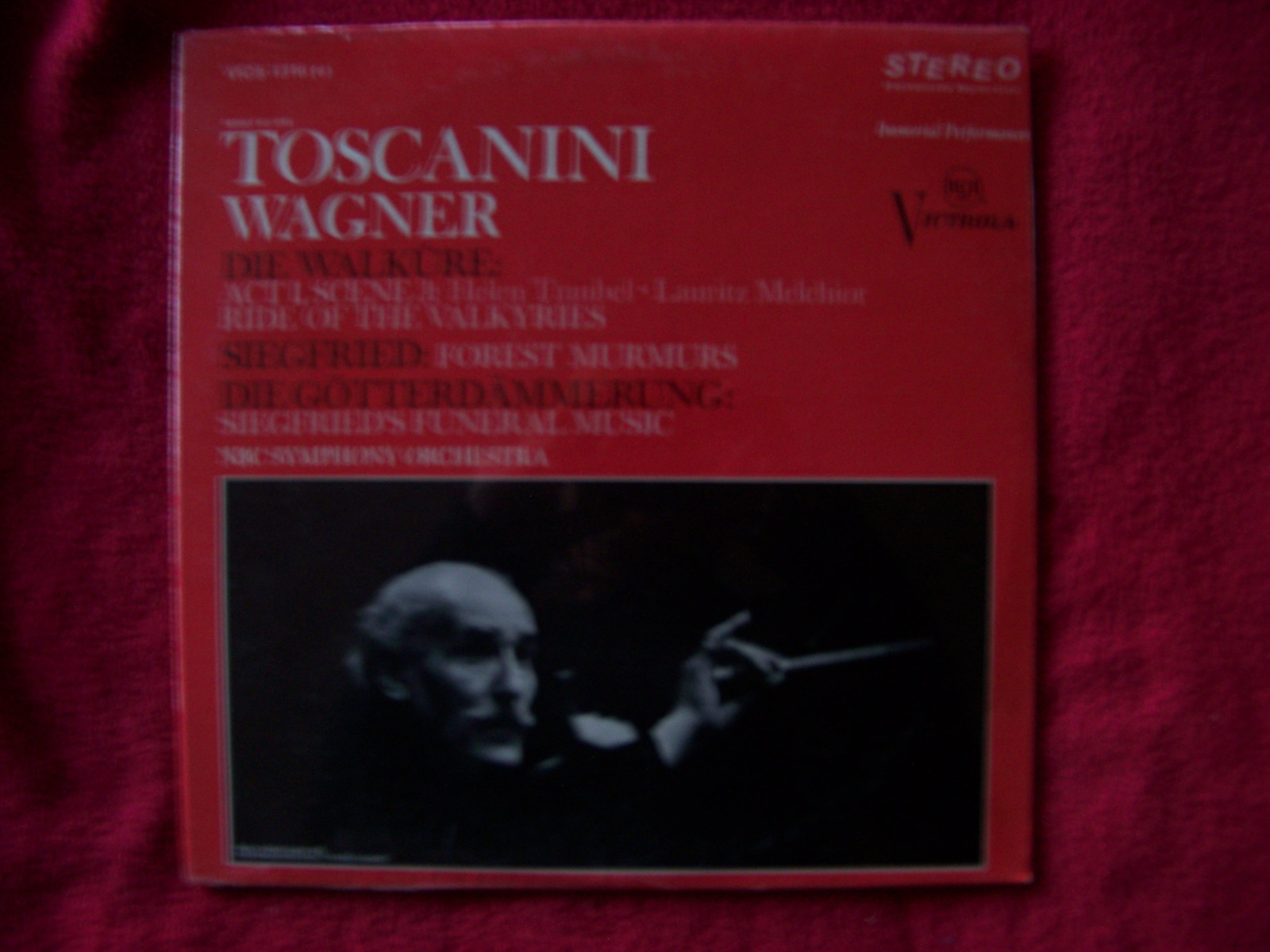 Toscanini / Wagner – Walküre + Siegfried + Götterdämmerung (RCA Records, VICS - 1316 (e), USA, 1968)