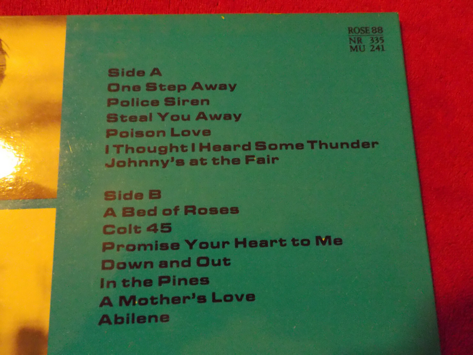 Blood on the Saddie – Poison Love (LP), Bild 3