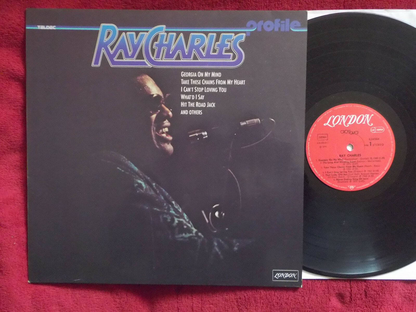 Ray Charles – Ray Charles (LP, London Records, 6.24034, Deutschland, 1979)
