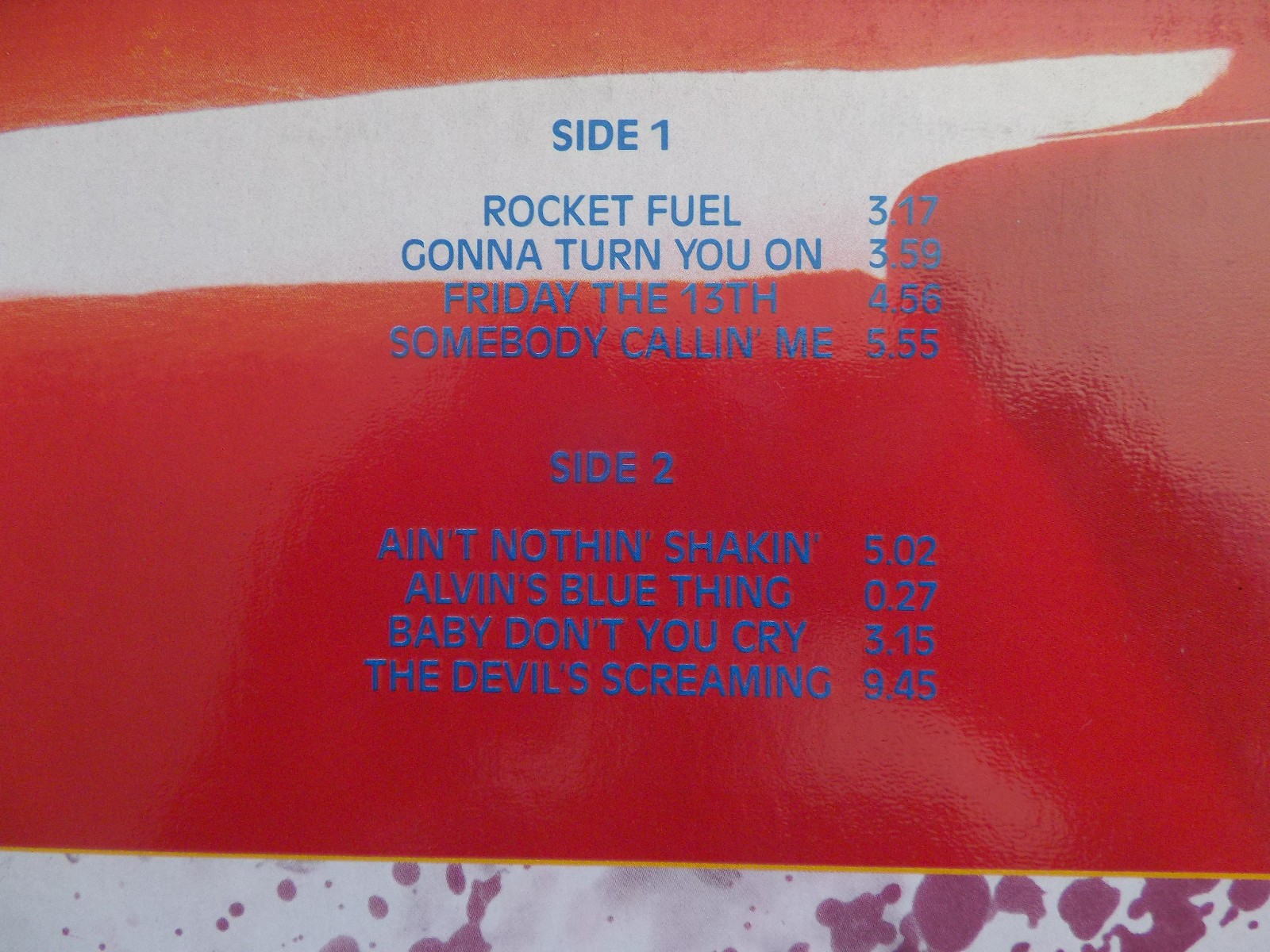 Alvin Lee & Ten Years After – Rocket Fuel (LP, Polydor Records, 1978), Bild 3