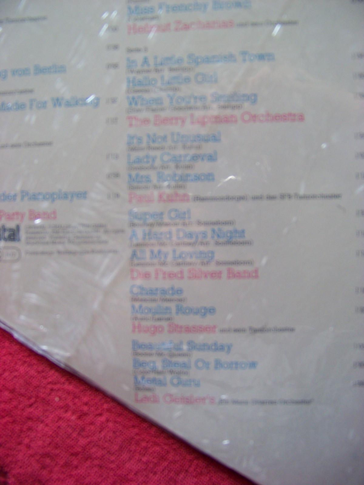 Various – Dance Party Folge 1 (D-LP, 1972), Bild 4