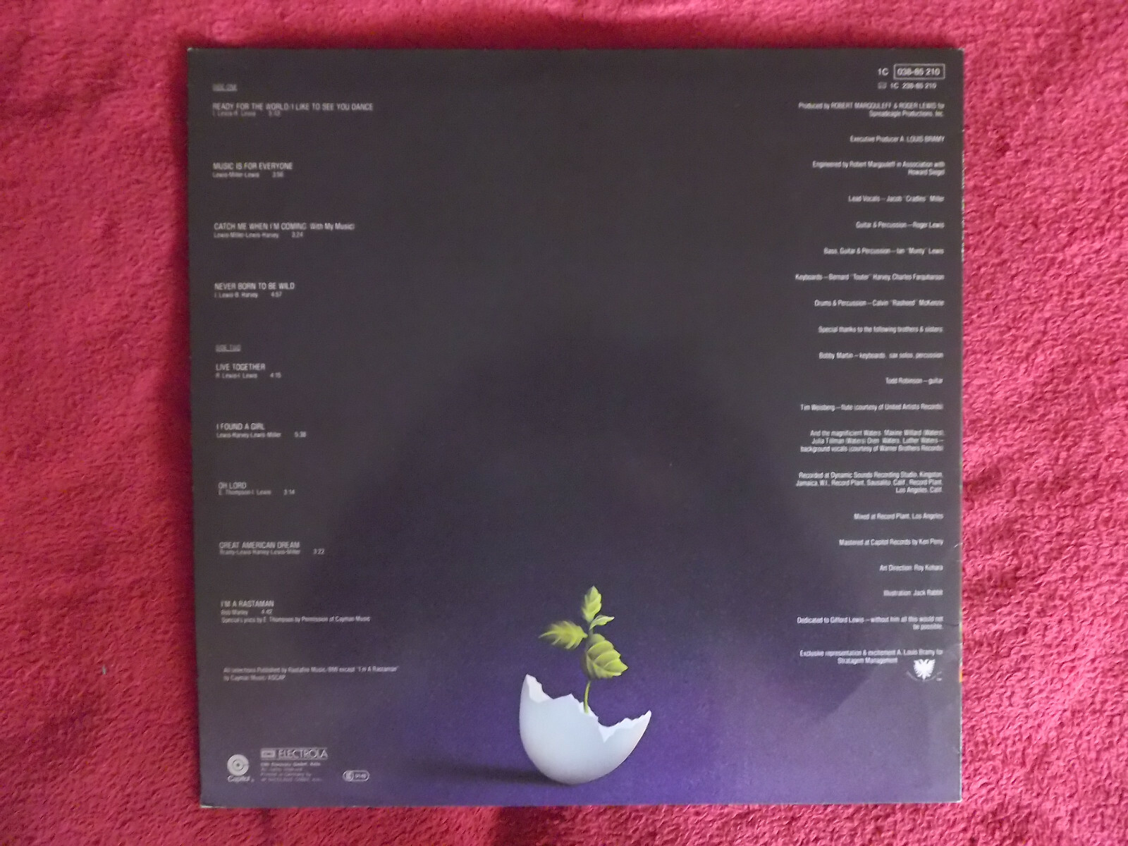Inner Circle – Ready for the World | Capitol Records, LP, Deutschland 1979, Bild 3