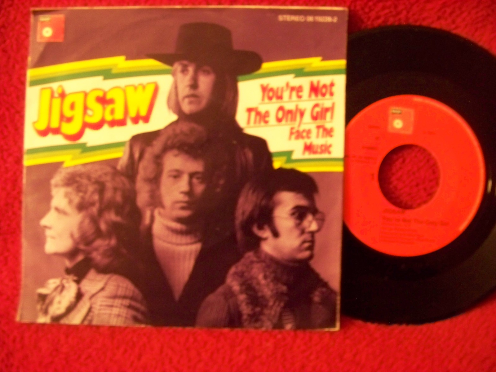 Jigsaw – You're not the only girl / Face the music | BASF / Cornet Records 06 19228-2