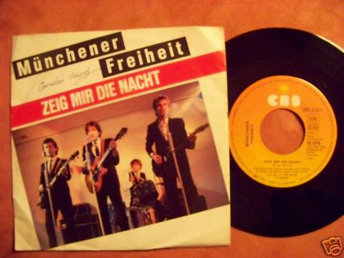 Münchener Freiheit – Zeig mir die Nacht / Erinnerung (7″-Single)