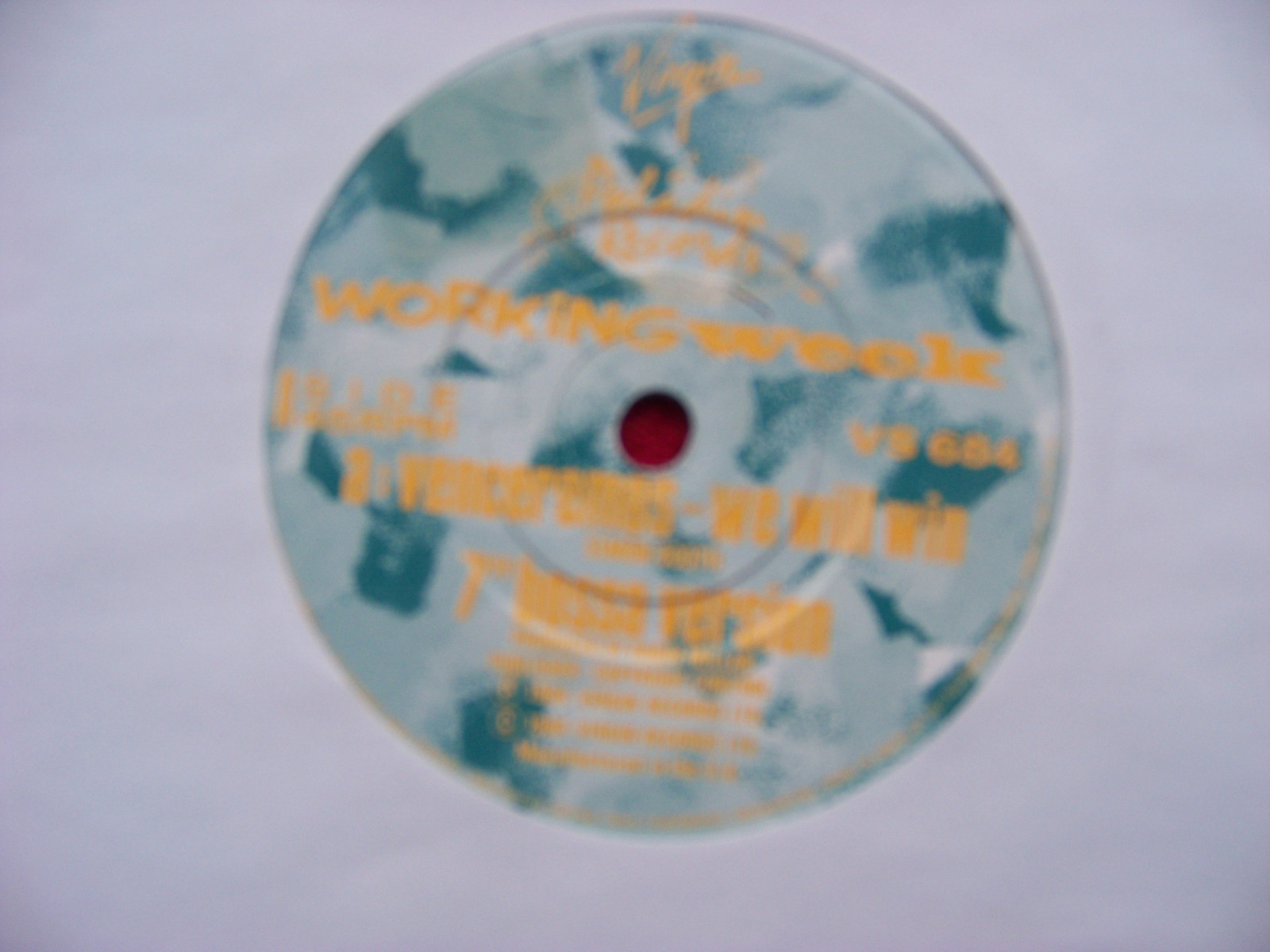 Working Week – Venceremos - We will win | Virgin, VS 684, 1984