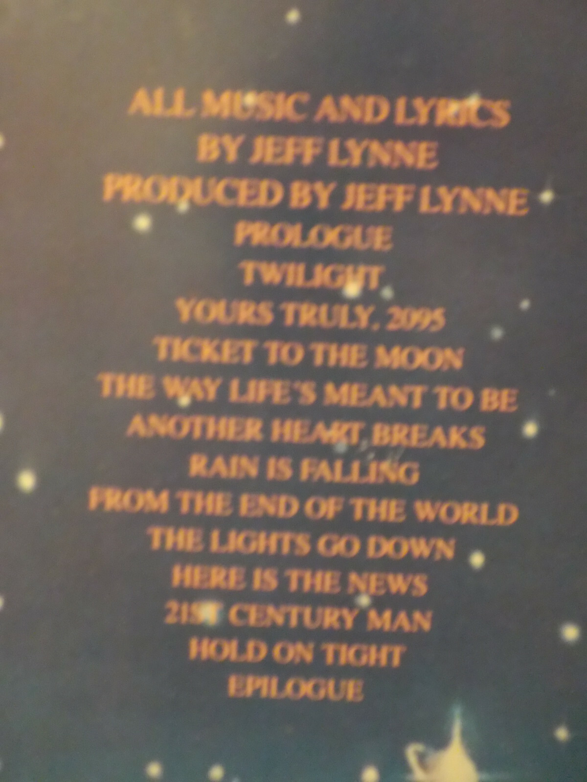 Electric Light Orchestra – Time (LP, 1981), Bild 4