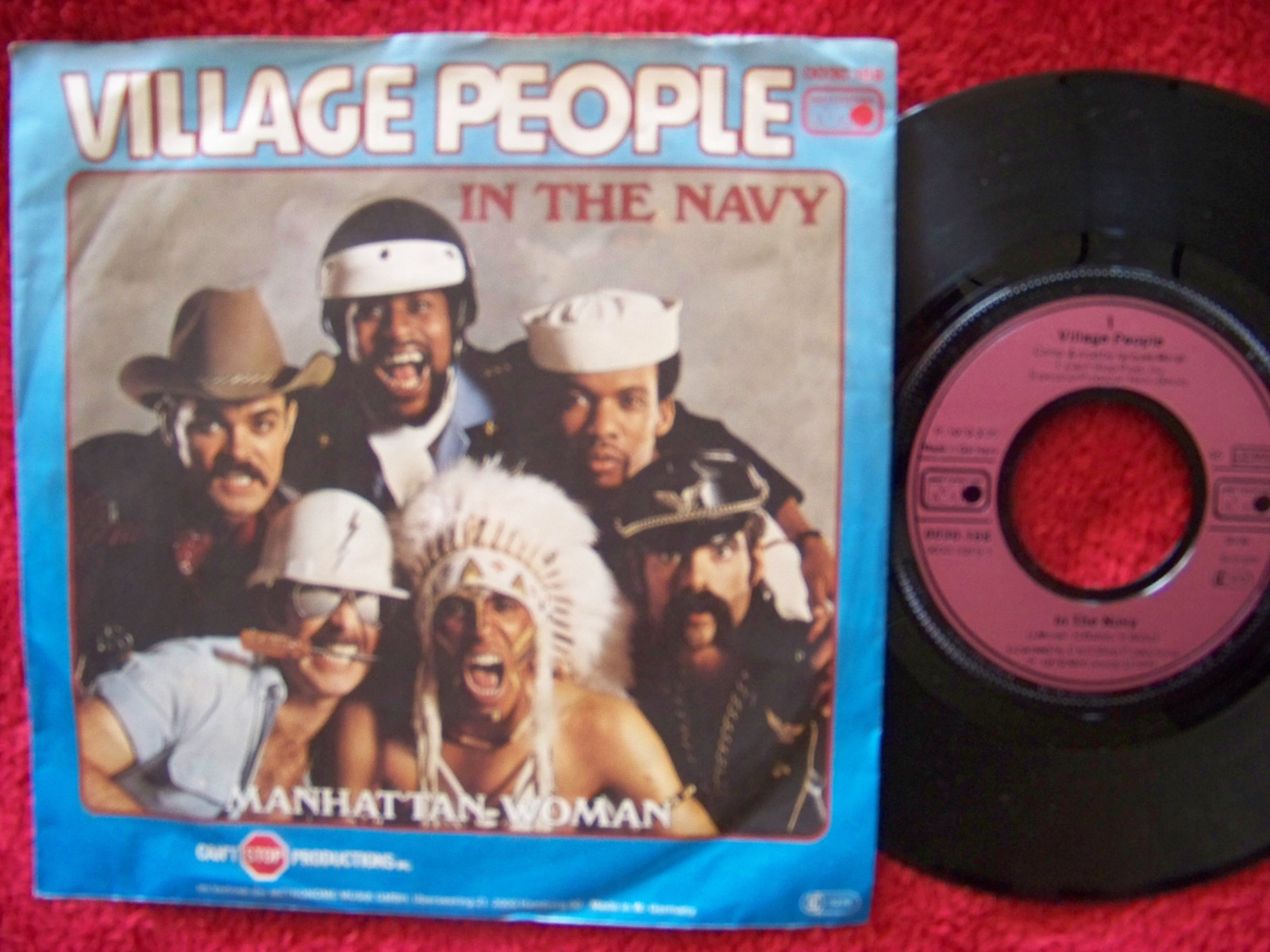 Village People – In the navy / Manhattan woman | Metronome Records 0030.168
