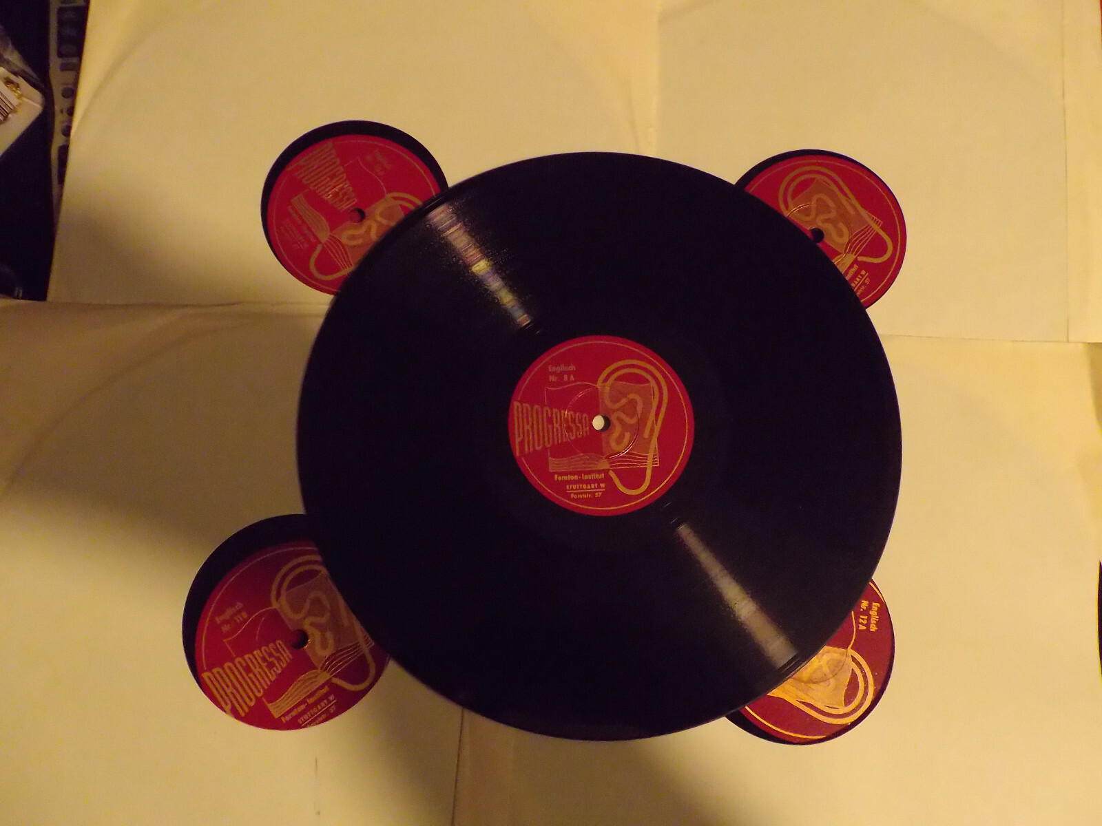 Englisch 8–12 – Fernton-Institut | Progressa Records, Schellack