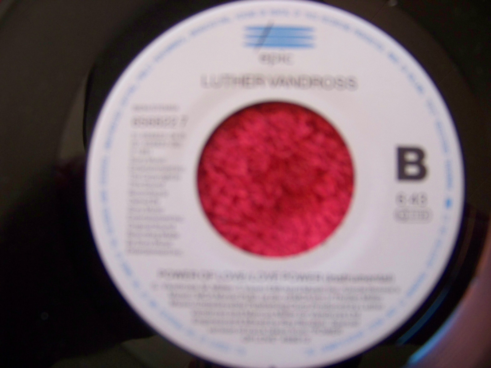 Luther Vandross – Power of Love / Love Power (7″ Single, 1991), Bild 2