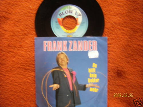 Frank Zander – Da hilft kein Doktor mehr / Wir wohn´ im Neubau (Single, 7 Zoll, 1988)