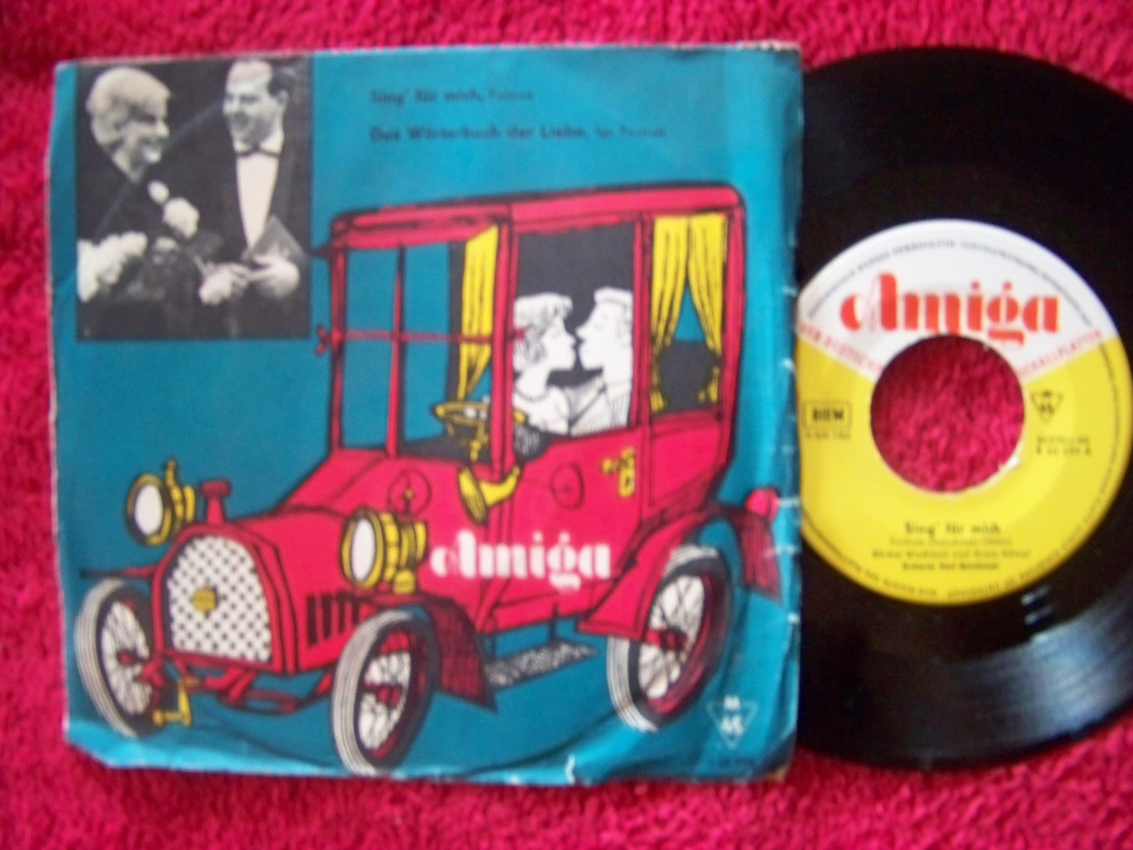 Bärbel Wachholz + Armin Kämpf – Sing´ für mich / Das Wörterbuch der Liebe (Amiga, 1962)