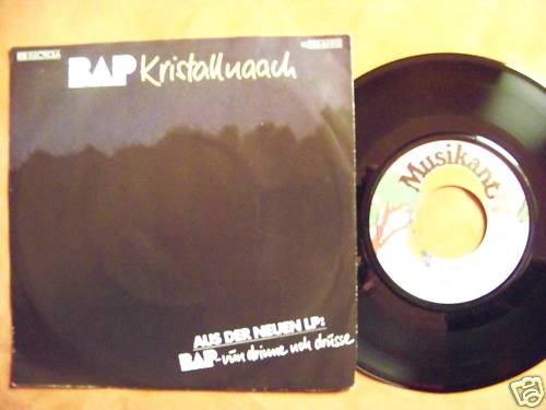 BAP – Kristallnaach / Wellenreiter (Single, 1981)