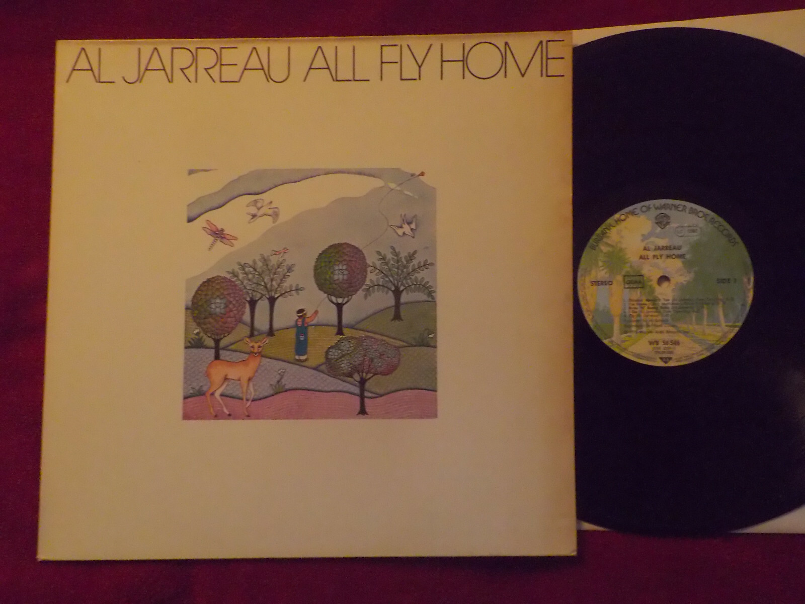 Al Jarreau – All Fly Home (LP, Warner Bros. Records, 1978)