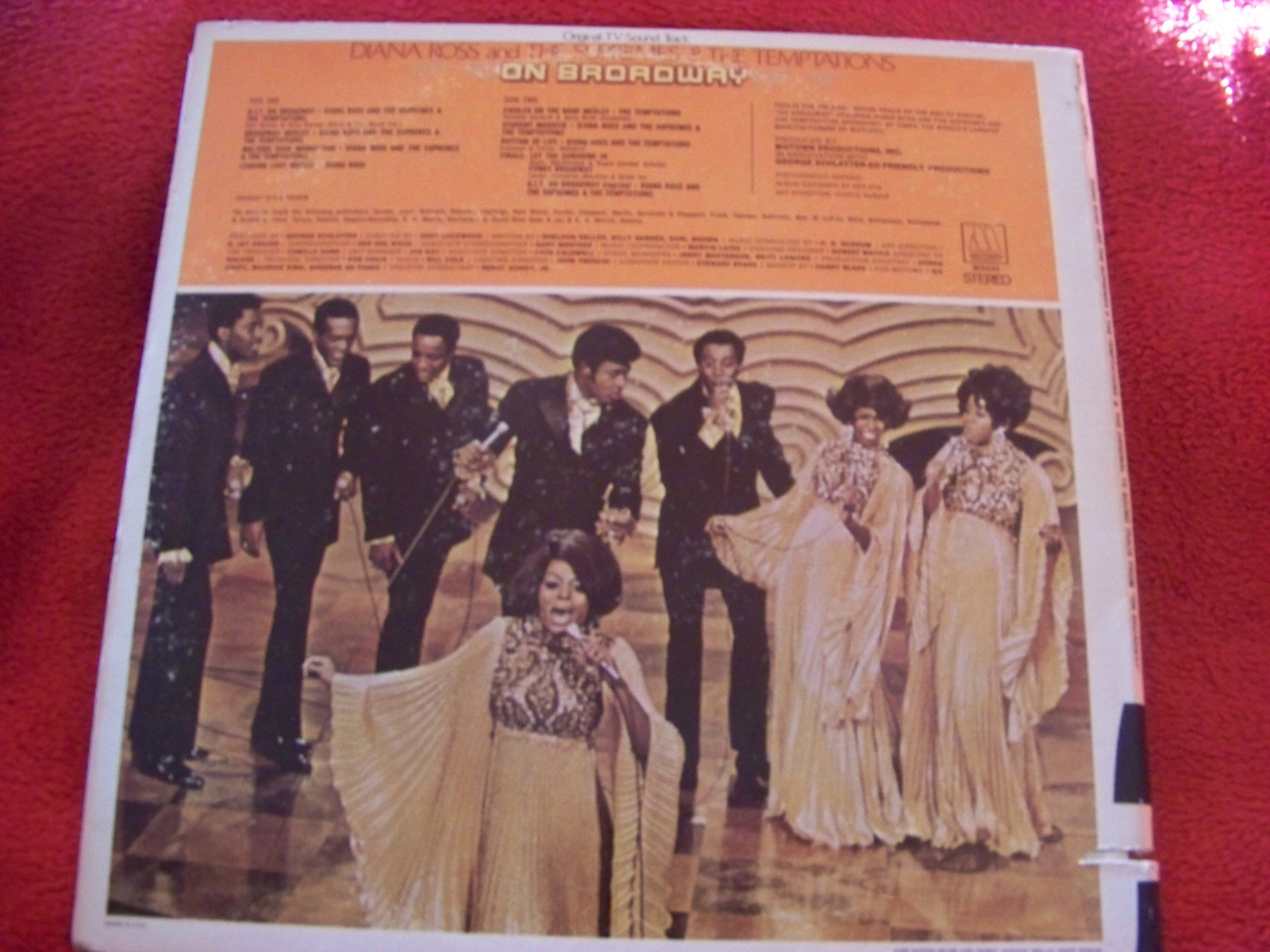 Diana Ross and the Supremes & the Temptations – On Broadway (US-LP im FOC), Bild 2