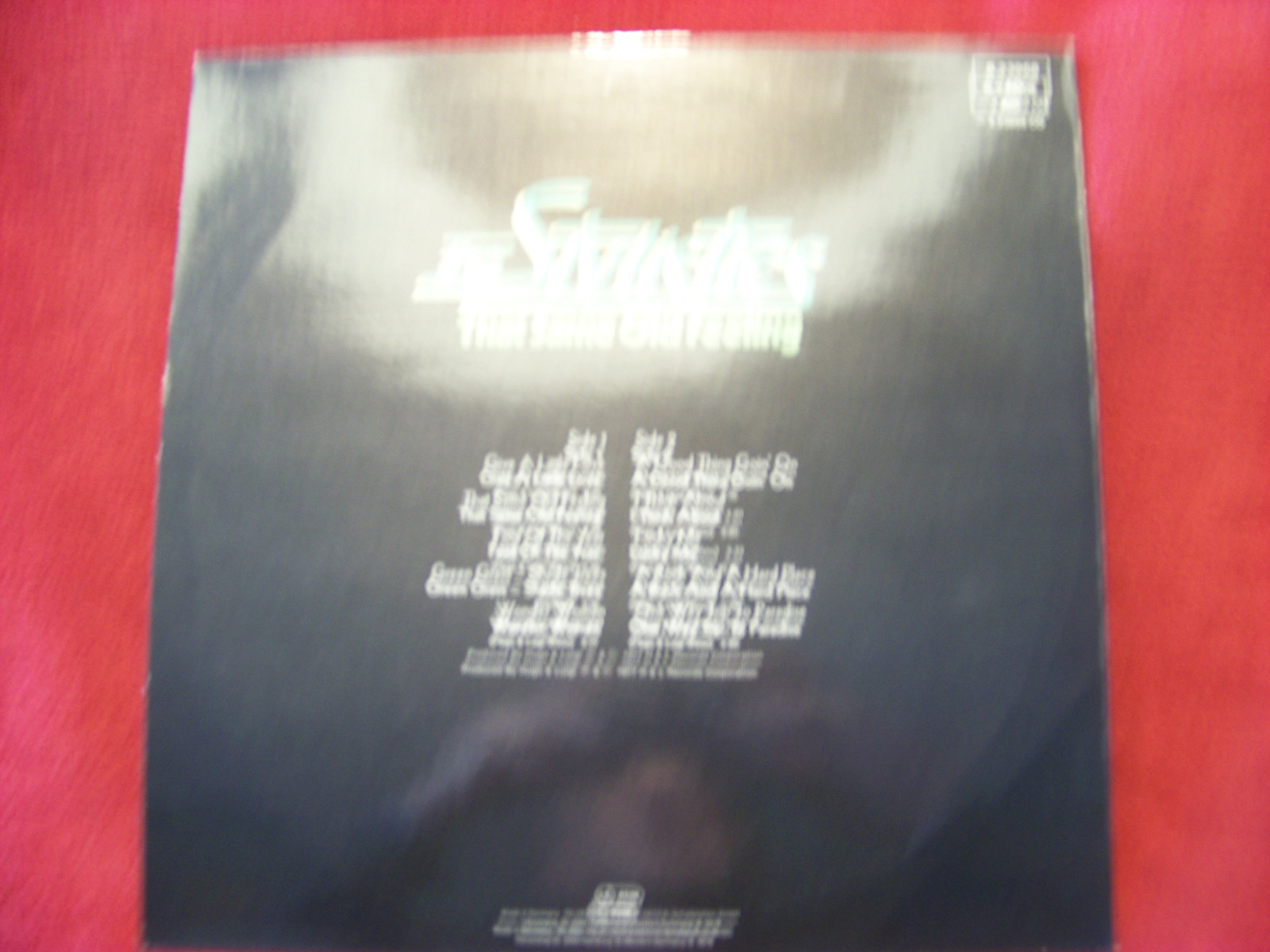 The Stylistics – That same old feeling (LP, H & L Records, 1977), Bild 2