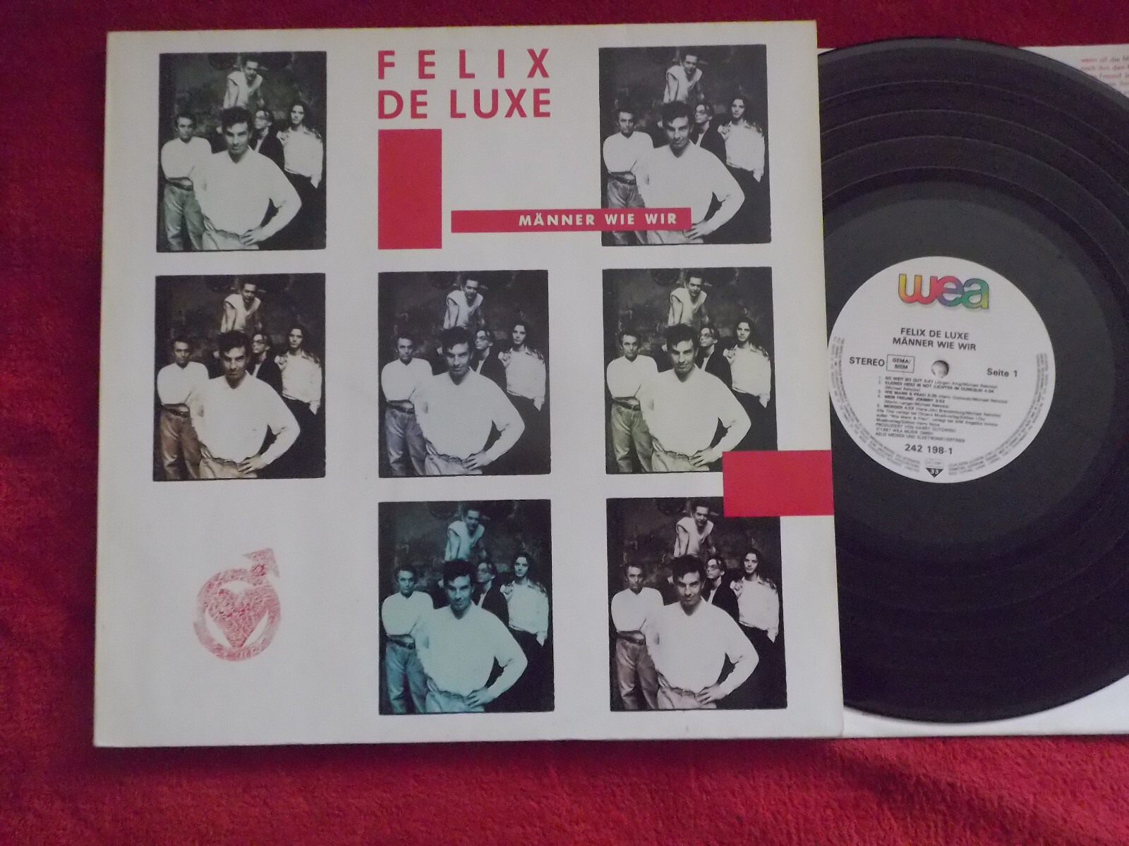Felix De Luxe – Männer wie wir | LP, WEA Records, 1987