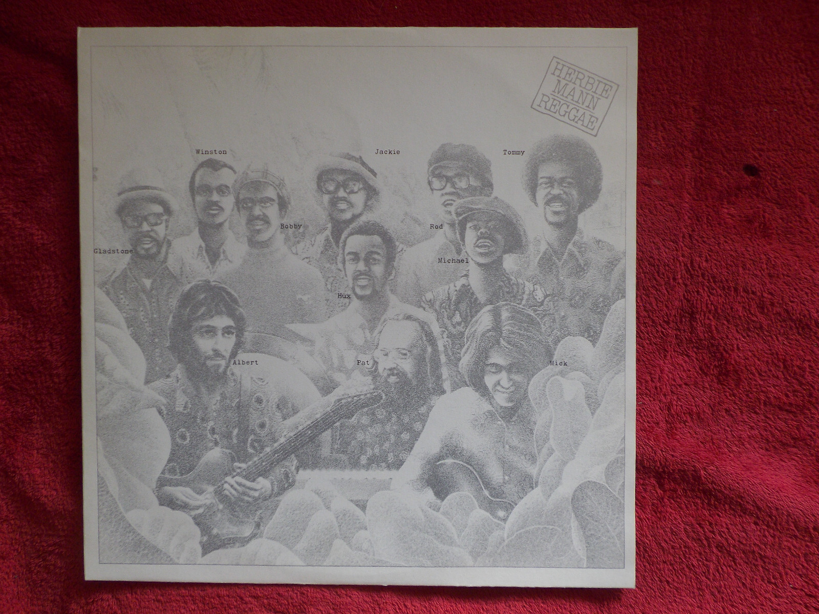 Herbie Mann – Reggae (Atlantic Records, ATL 50 053, LP, 1974), Bild 2