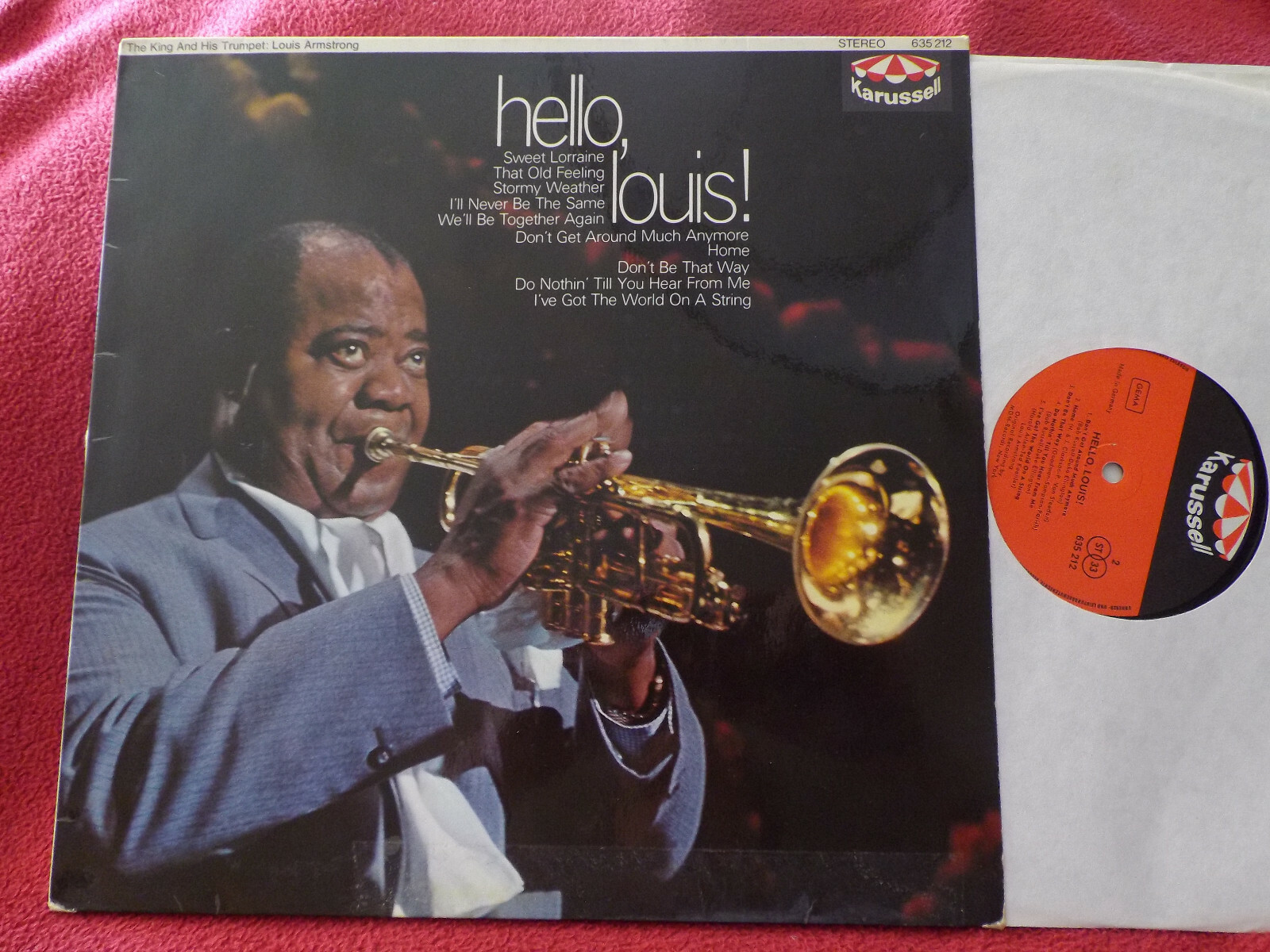 Louis Armstrong – Hello, Louis ! (LP, Karussell Records, 1965)