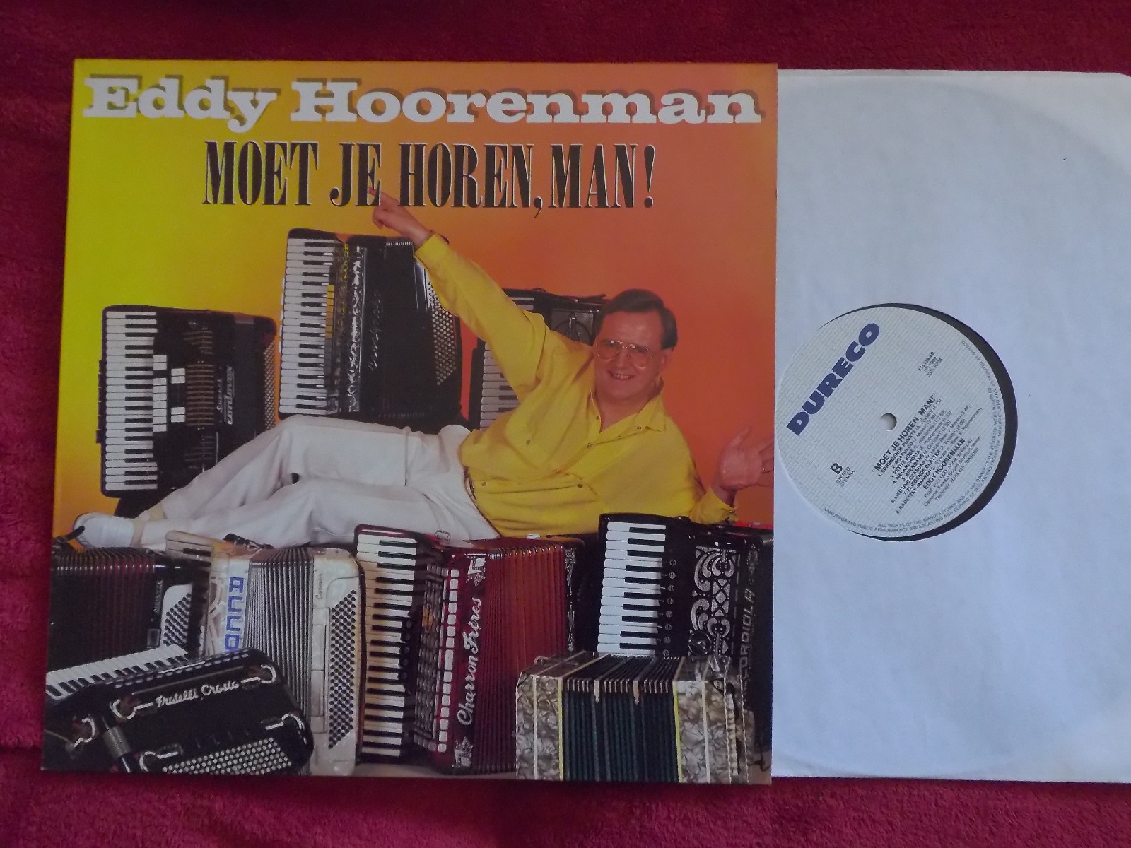 Eddy Hoorenman – Moet je horen, man ! (Dureco Records, 1989)