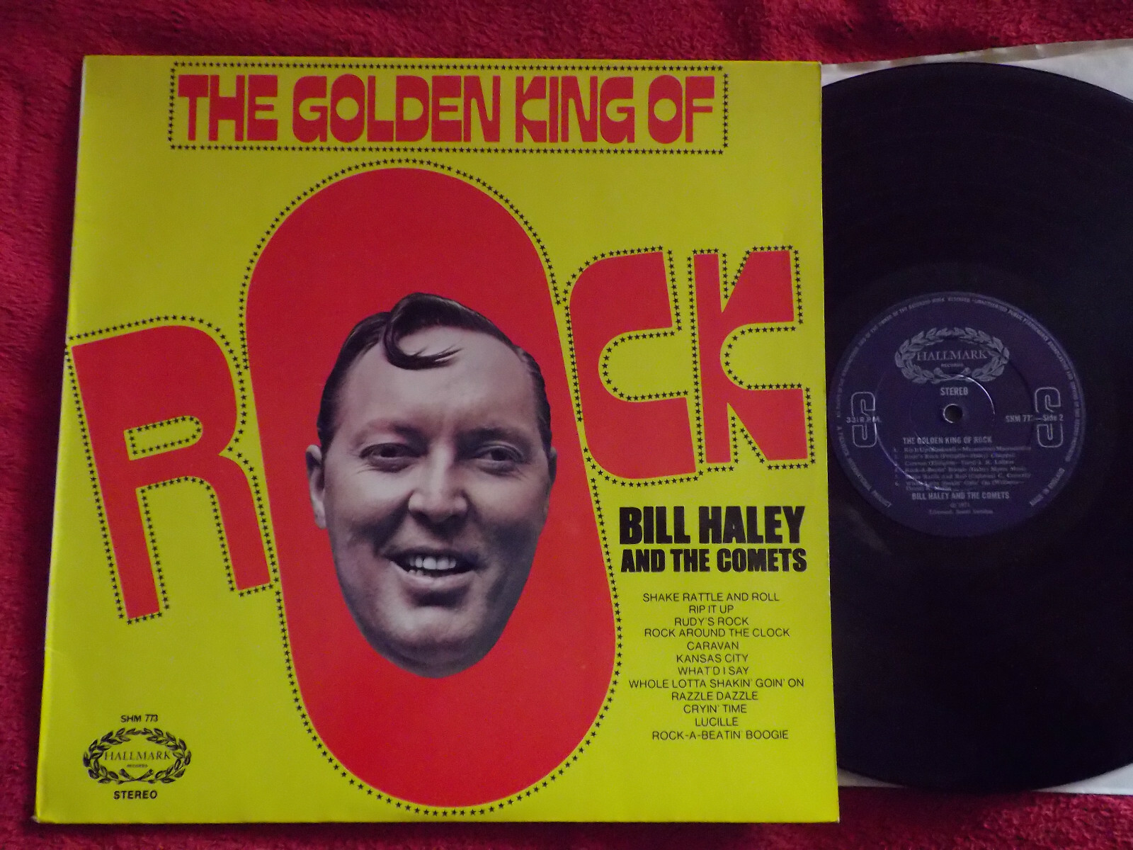Bill Haley and his Comets – The Golden King of Rock (LP)