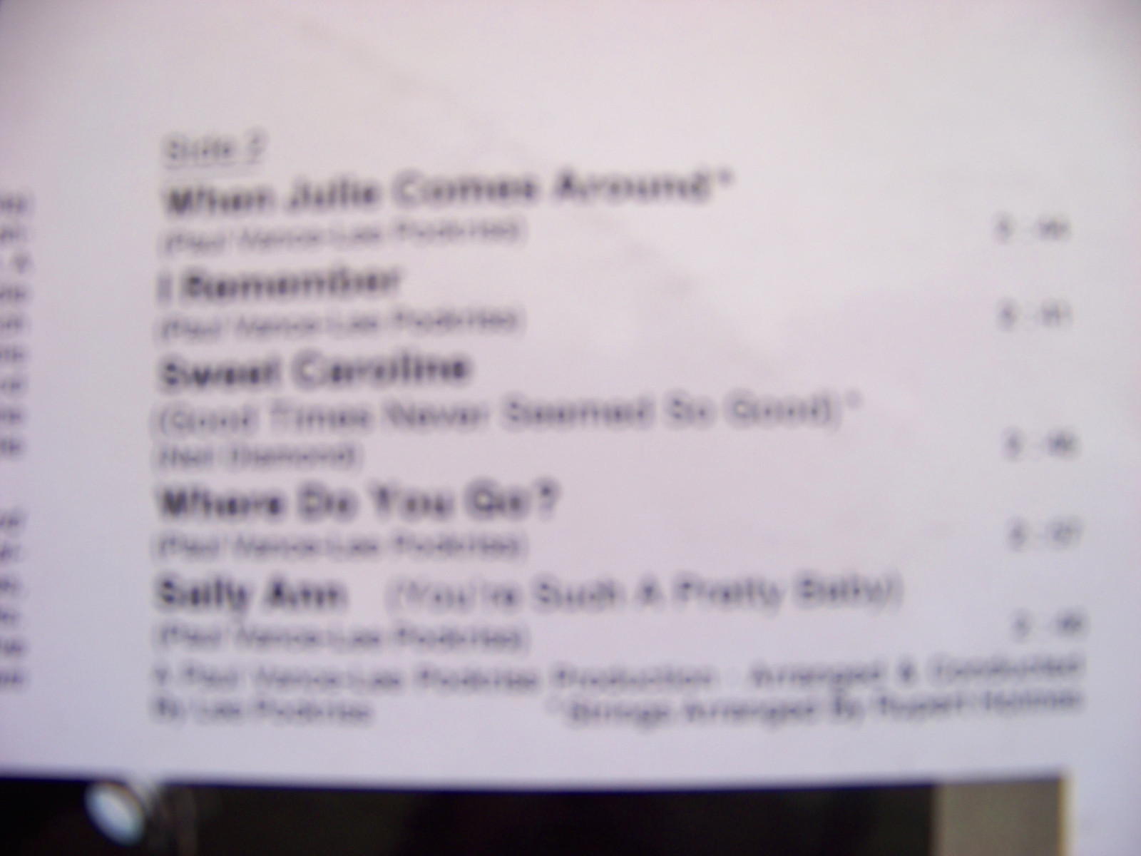The Cuff Links – Tracy (MCA Records, MAPS 1693), Bild 4
