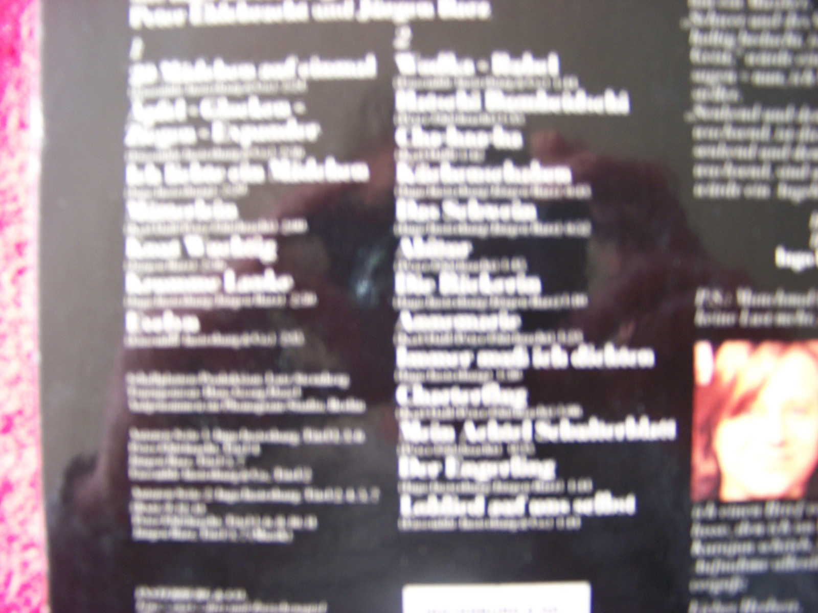 Insterburg & Co – Hohe Schule der Musik (Philips Records, LP), Bild 2