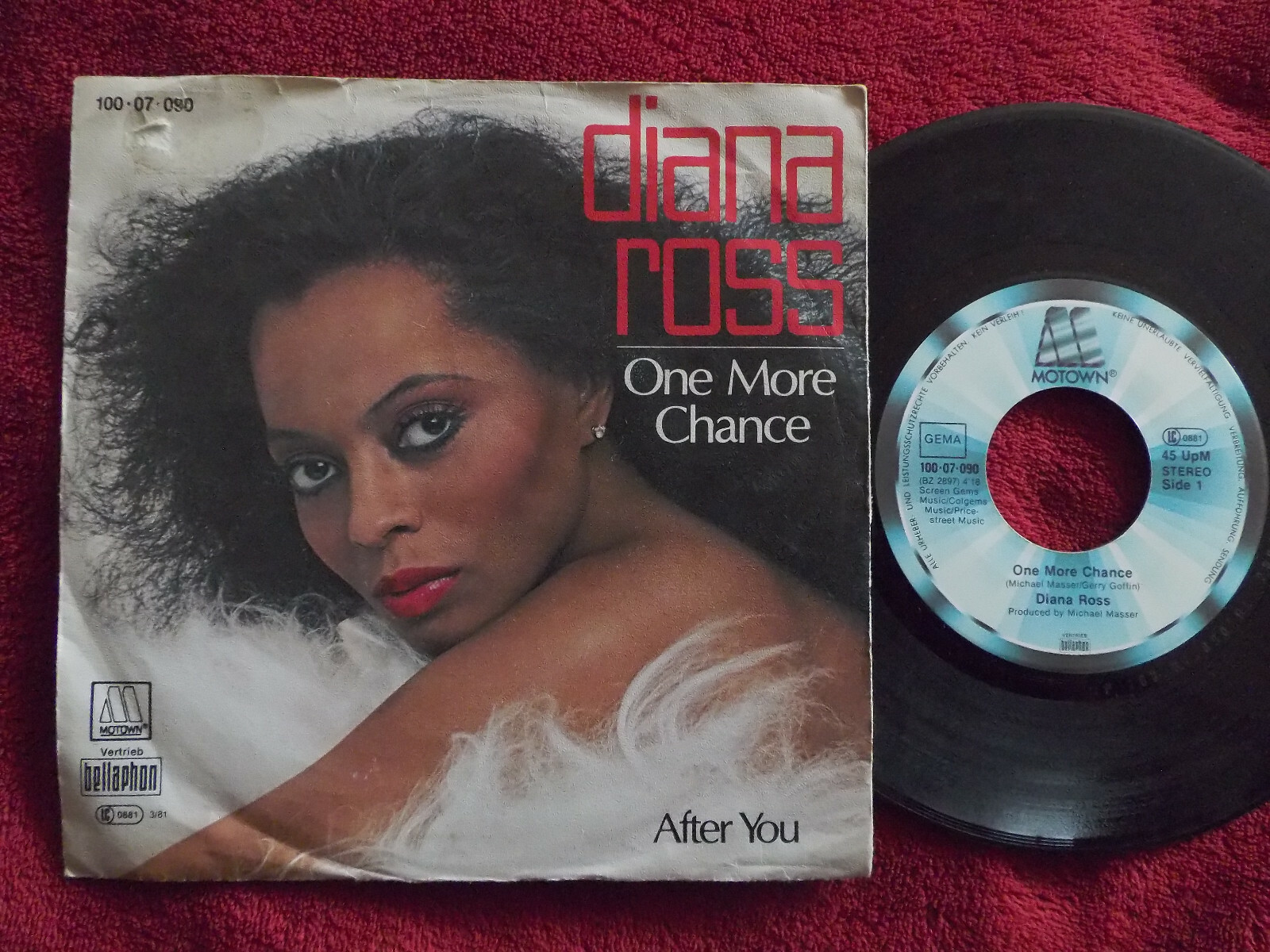 Diana Ross – One more chance / After you | 7″-Single